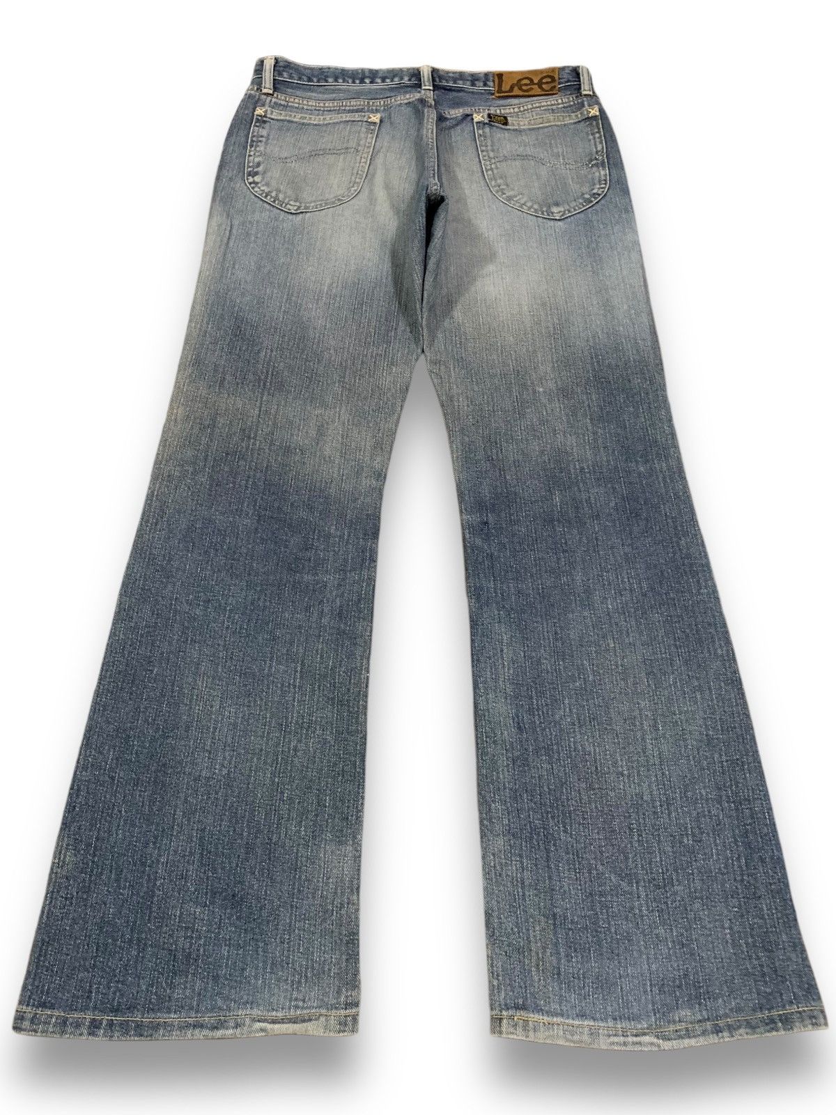 Lee Vintage Lee Cowboy Sanforized Distressed Flared Jeans Size US 31 - 2 Preview