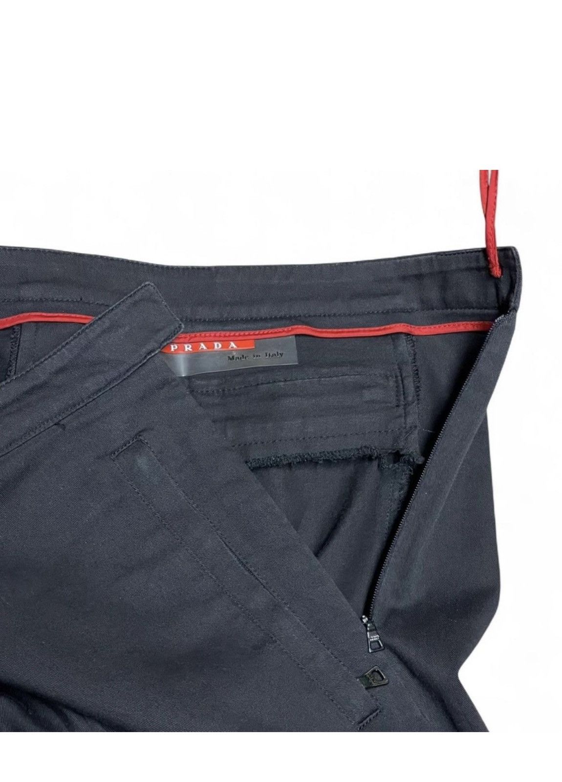Prada Rare Prada Womens Cotton Blend Pants Size 28" / US 6 / IT 42 - 3 Thumbnail