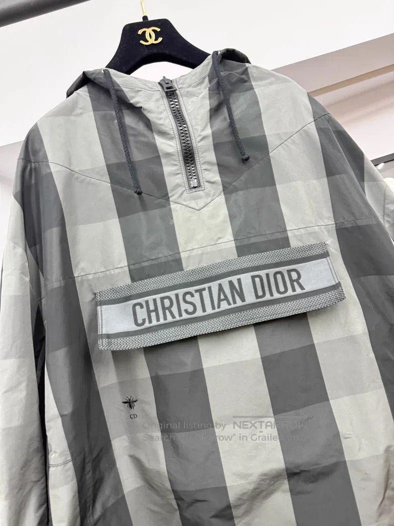 Dior Dior Plaid windbreaker jacket Size S / US 4 / IT 40 - 2 Thumbnail