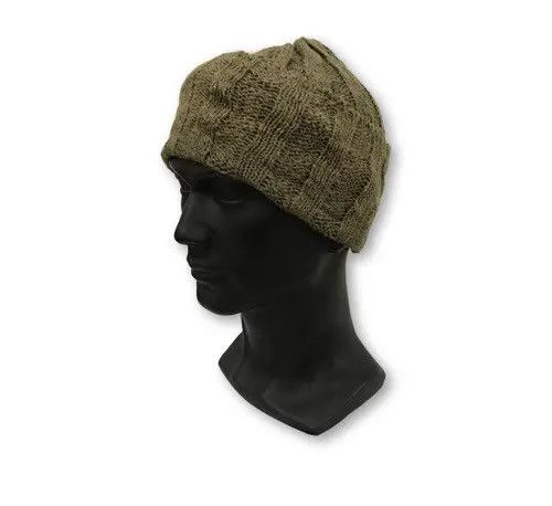 Japanese Brand × Vintage Old Folks Plain Beanie Hat Size ONE SIZE - 1 Thumbnail