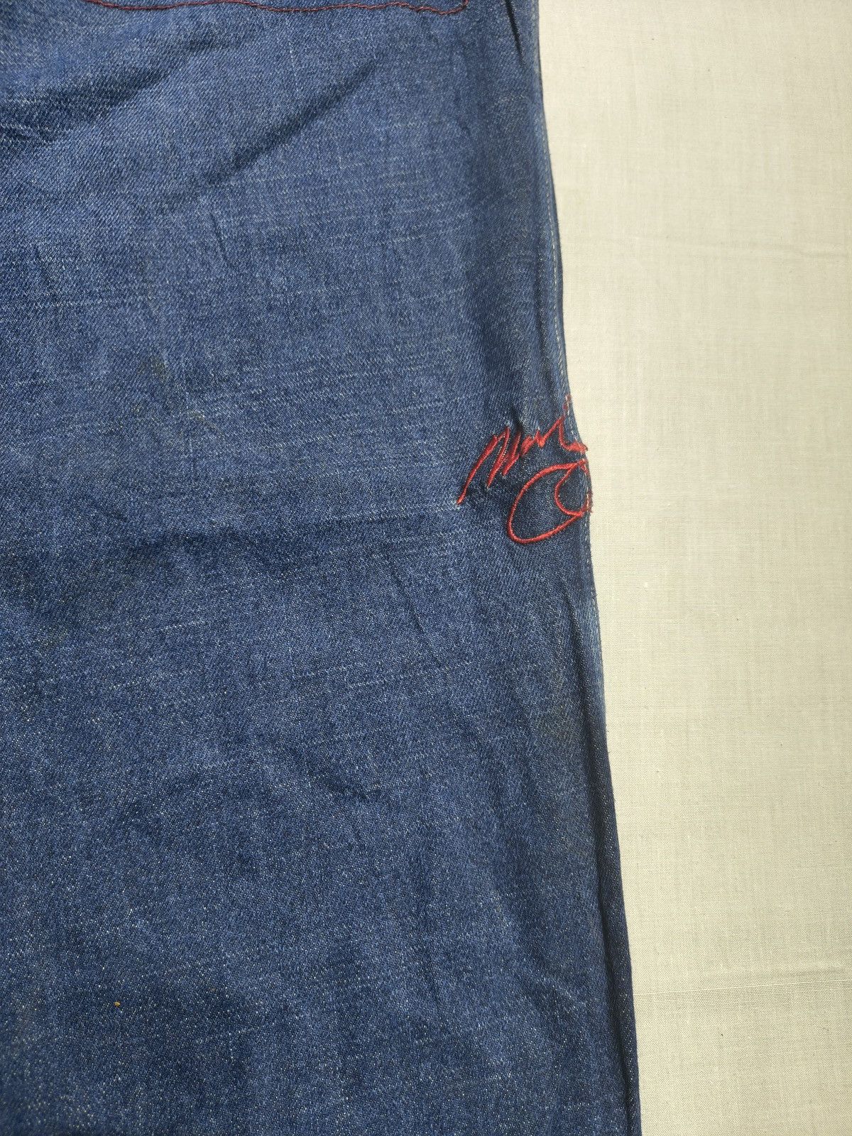 Southpole FUBU x Muhammad Ali Embroidered Memorabilia Jeans🥊(033) Size US 30 / EU 46 - 7 Thumbnail