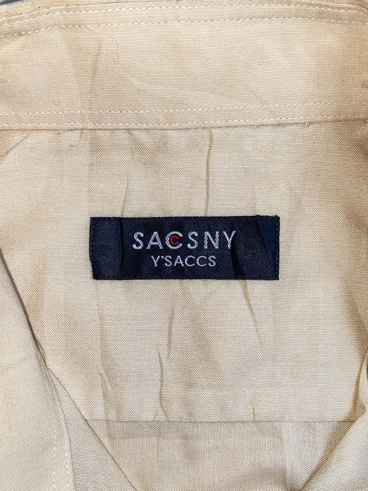 Designer × Japanese Brand × Yohji Yamamoto SACSNY Y’SACCS Shirt Size US M / EU 48-50 / 2 - 6 Thumbnail