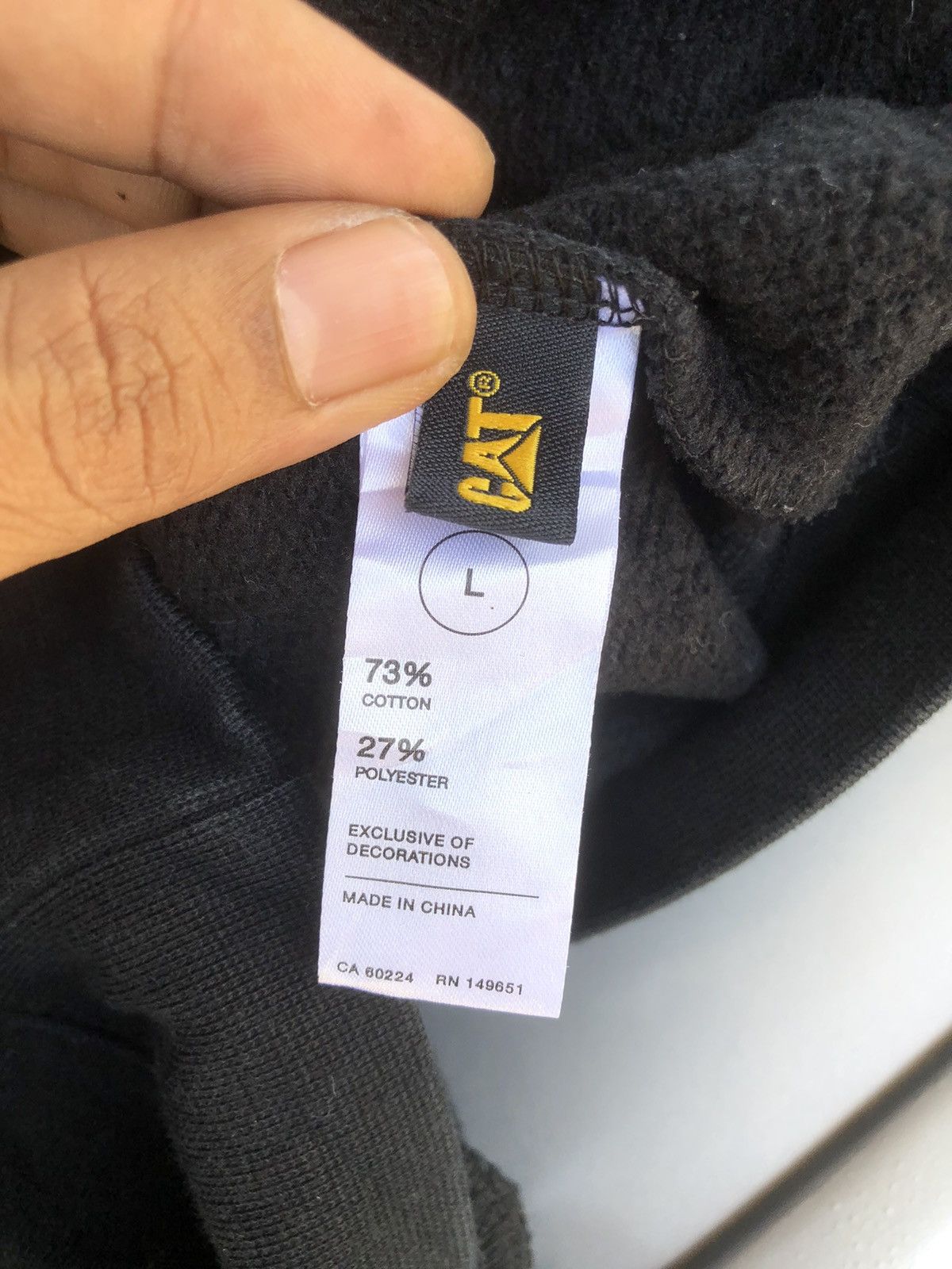 Carhartt × Japanese Brand Vintage Caterpillar Embrodered Centre Logo Hoodie Size US XL / EU 56 / 4 - 16 Thumbnail