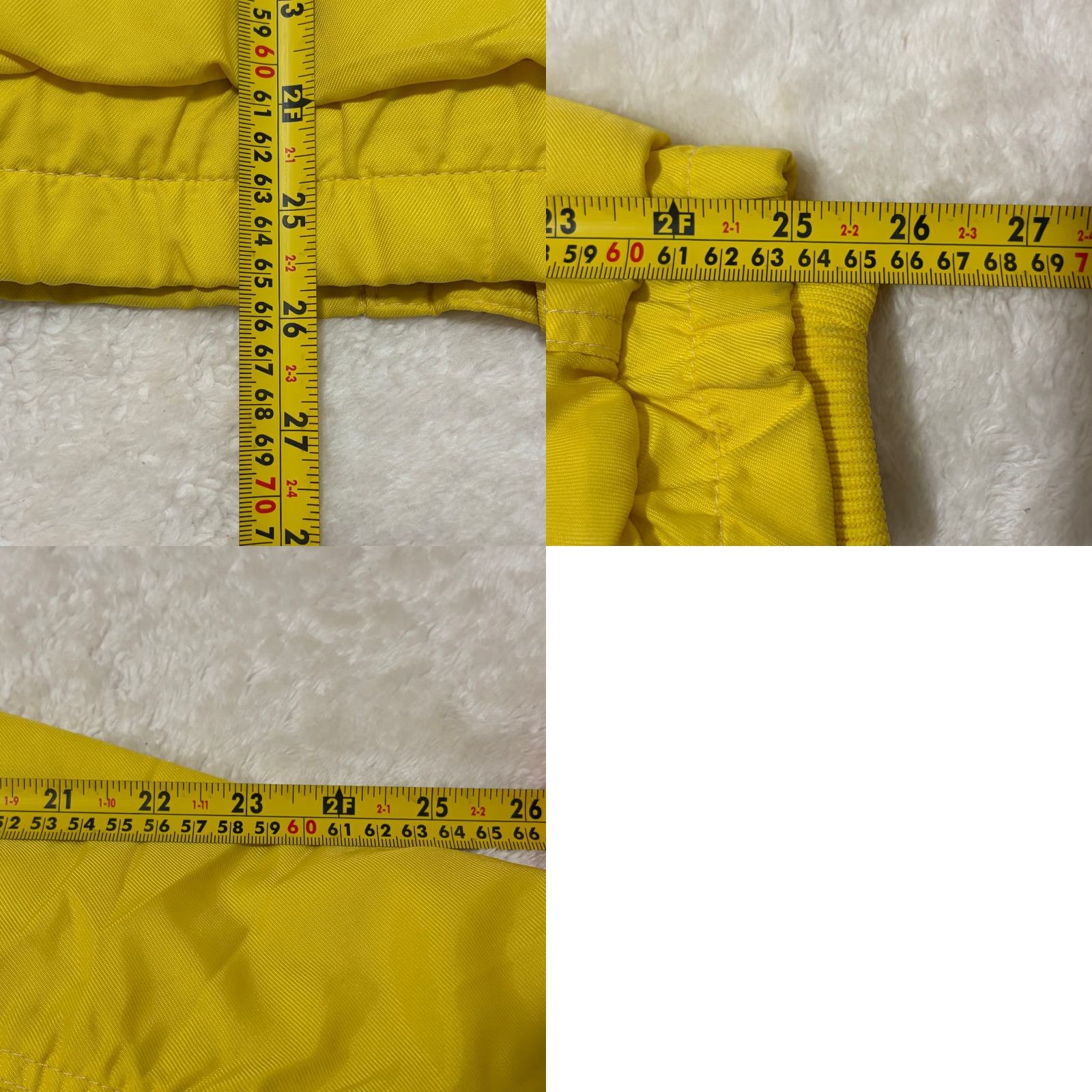 Vintage VINTAGE TWN Ski Jacket Ladies M Yellow Short Zip Snap Up Outdoor 80s Mens Womens Boys Girls Size M / US 6-8 / IT 42-44 - 8 Thumbnail