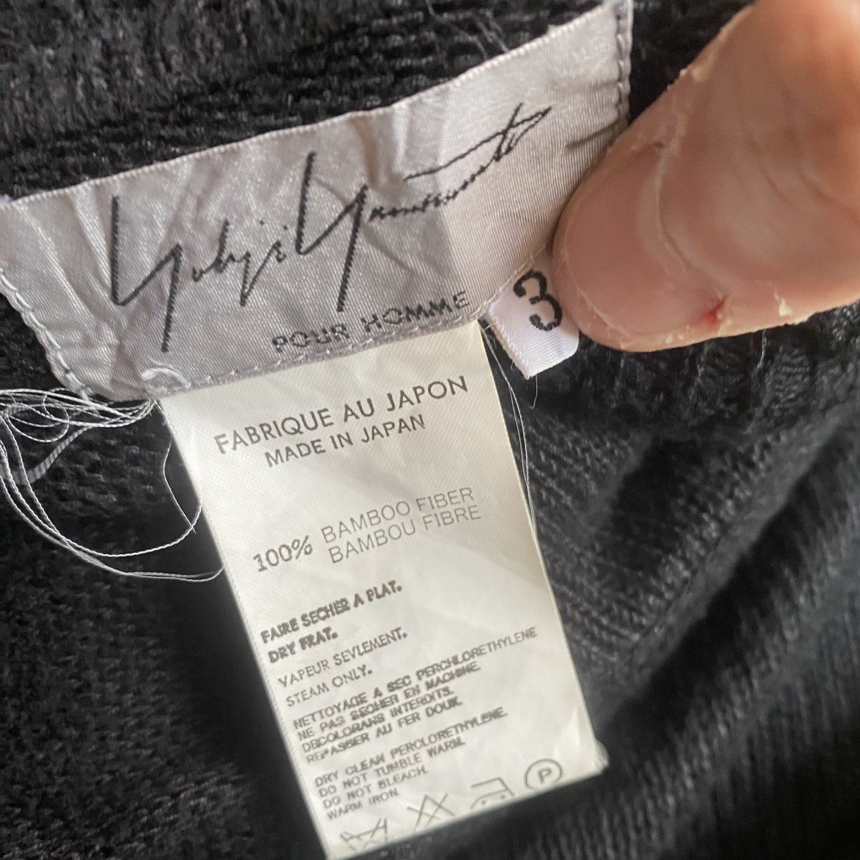 Yohji Yamamoto AW07 Bamboo Fiber Sweater Size US L / EU 52-54 / 3 - 5 Thumbnail