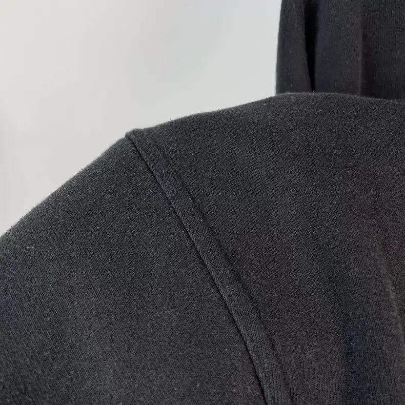 Balenciaga Balenciaga Black Small Logo Hooded Zip-Up Sweatshirt Size US XS / EU 42 / 0 - 4 Thumbnail