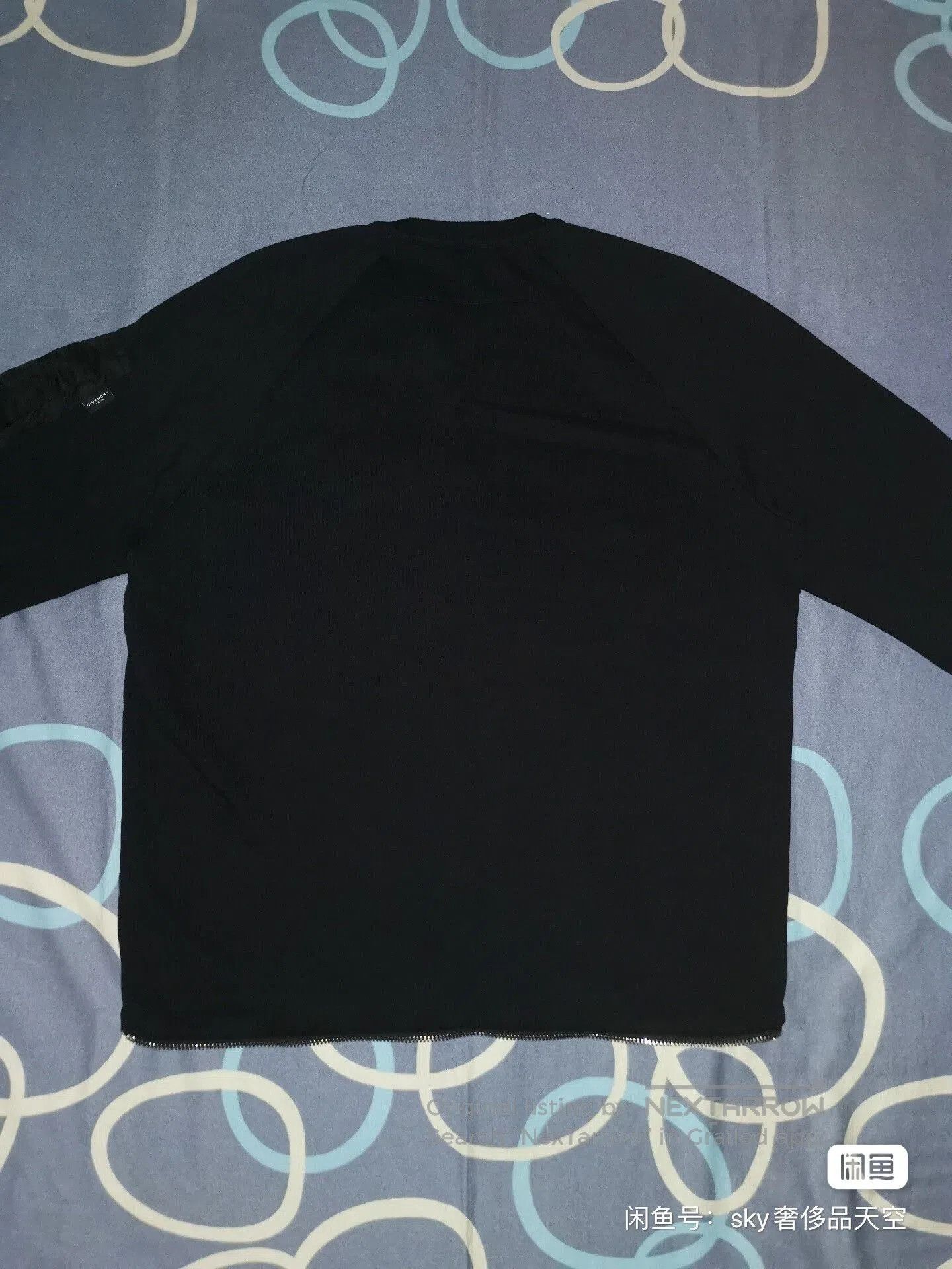 Givenchy givenchy oversized black sweatshirt with zippers. Size US M / EU 48-50 / 2 - 5 Thumbnail