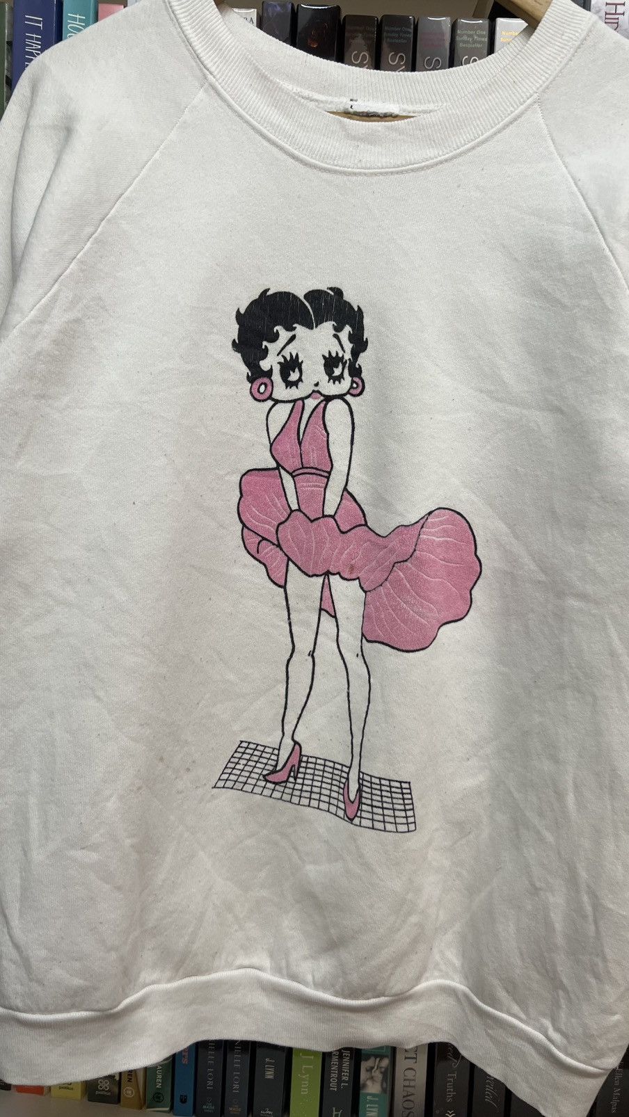Cartoon Network × Fruit Of The Loom × Vintage Vintage Betty Boop USA Sweatshirt Size US L / EU 52-54 / 3 - 2 Thumbnail