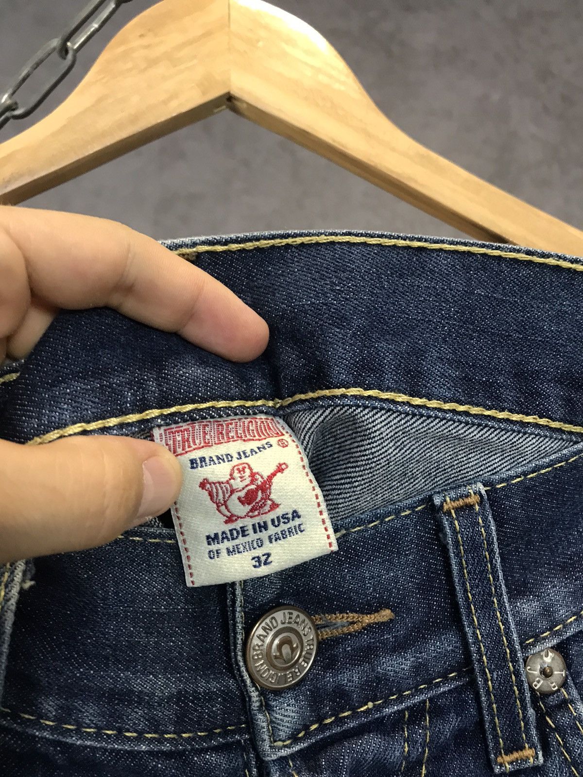 True Religion True Religion Japanese made in USA jeans Size US 32 / EU 48 - 4 Thumbnail