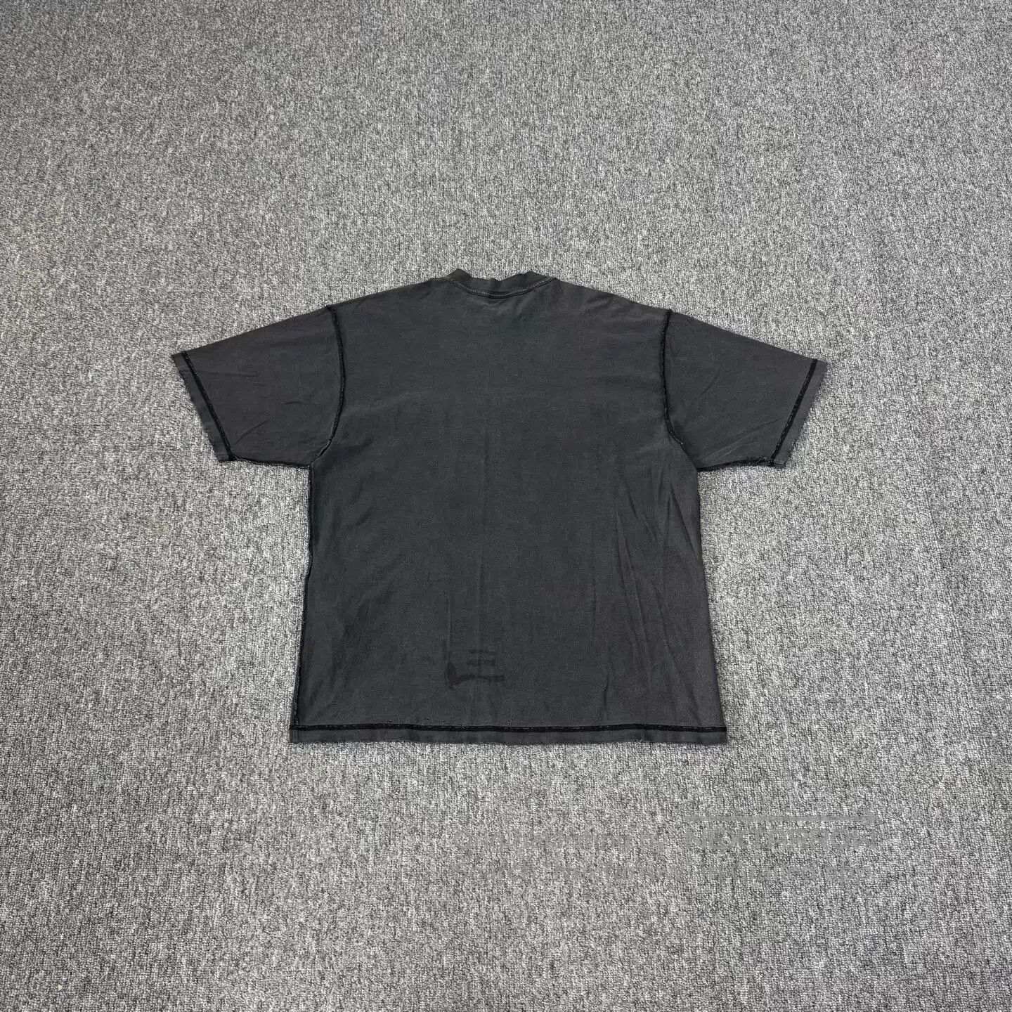 Balenciaga Balenciaga Water-washed vintage look with fabric letter lo Size US S / EU 44-46 / 1 - 2 Thumbnail