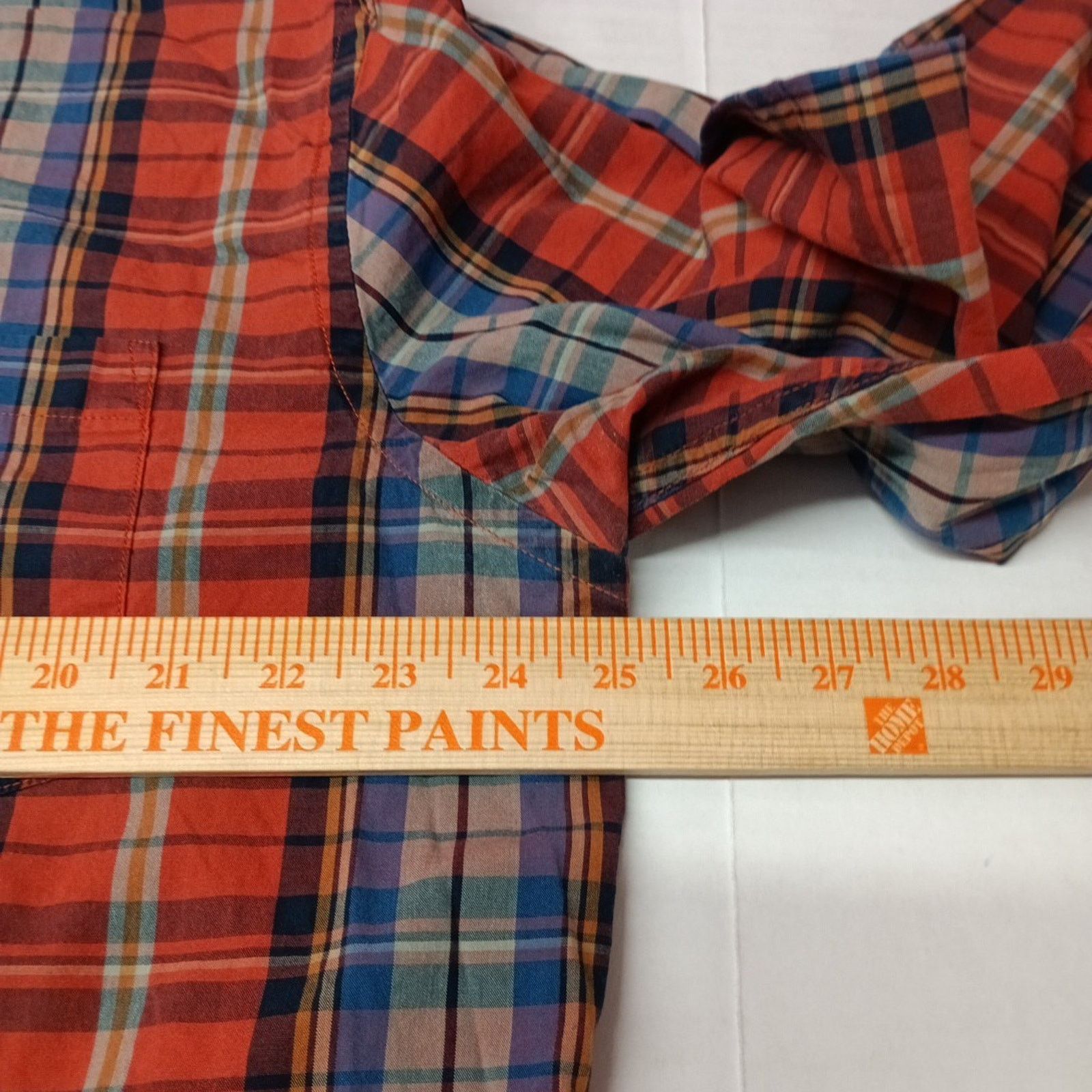 St. Johns Bay St. Johns Bay Comfort Stretch Men's Size XL Multi Plaid Size US XL / EU 56 / 4 - 5 Thumbnail