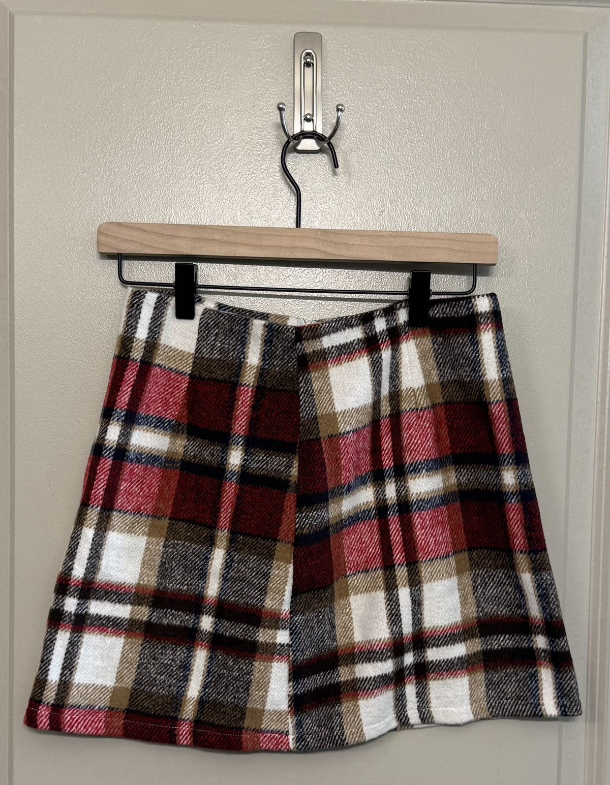 Other Women’s mini flannel skirt Size 27" / US 4 / IT 40 - 1 Thumbnail