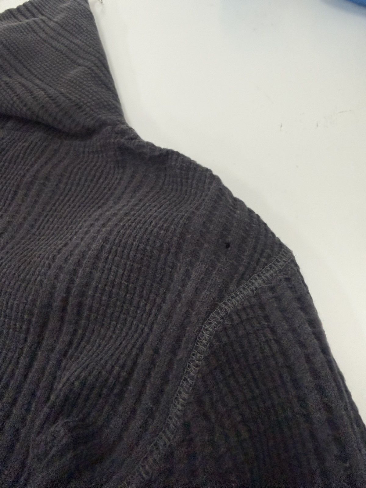 Mossimo 🔥 Mossimo Sport Waffle Knit Zip Hoodie Black Minimalist Size US M / EU 48-50 / 2 - 12 Thumbnail