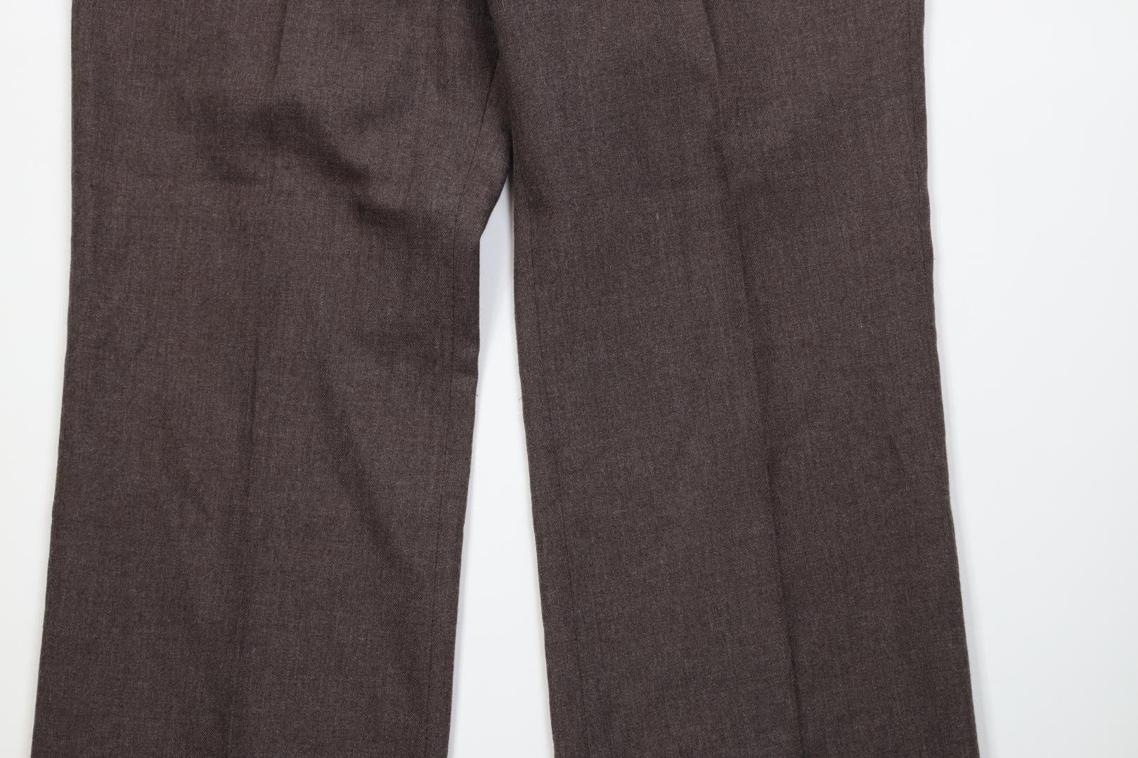 Vintage Vintage 70s Streetwear Flared Wide Leg Chino Pants Brown USA Size US 36 / EU 52 - 3 Thumbnail