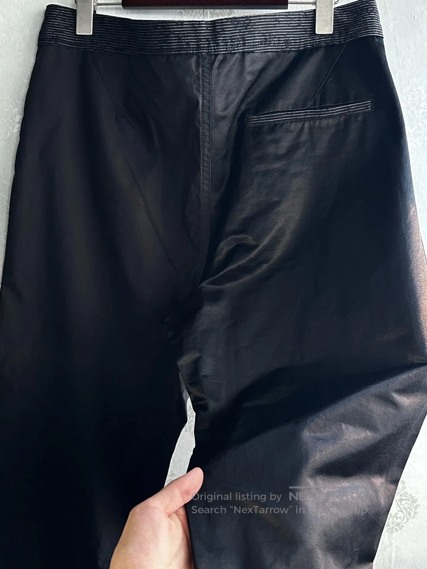 Ann Demeulemeester ann demeulemeester sizeL Multimaterial seamless pants| Size US 36 / EU 52 - 4 Thumbnail
