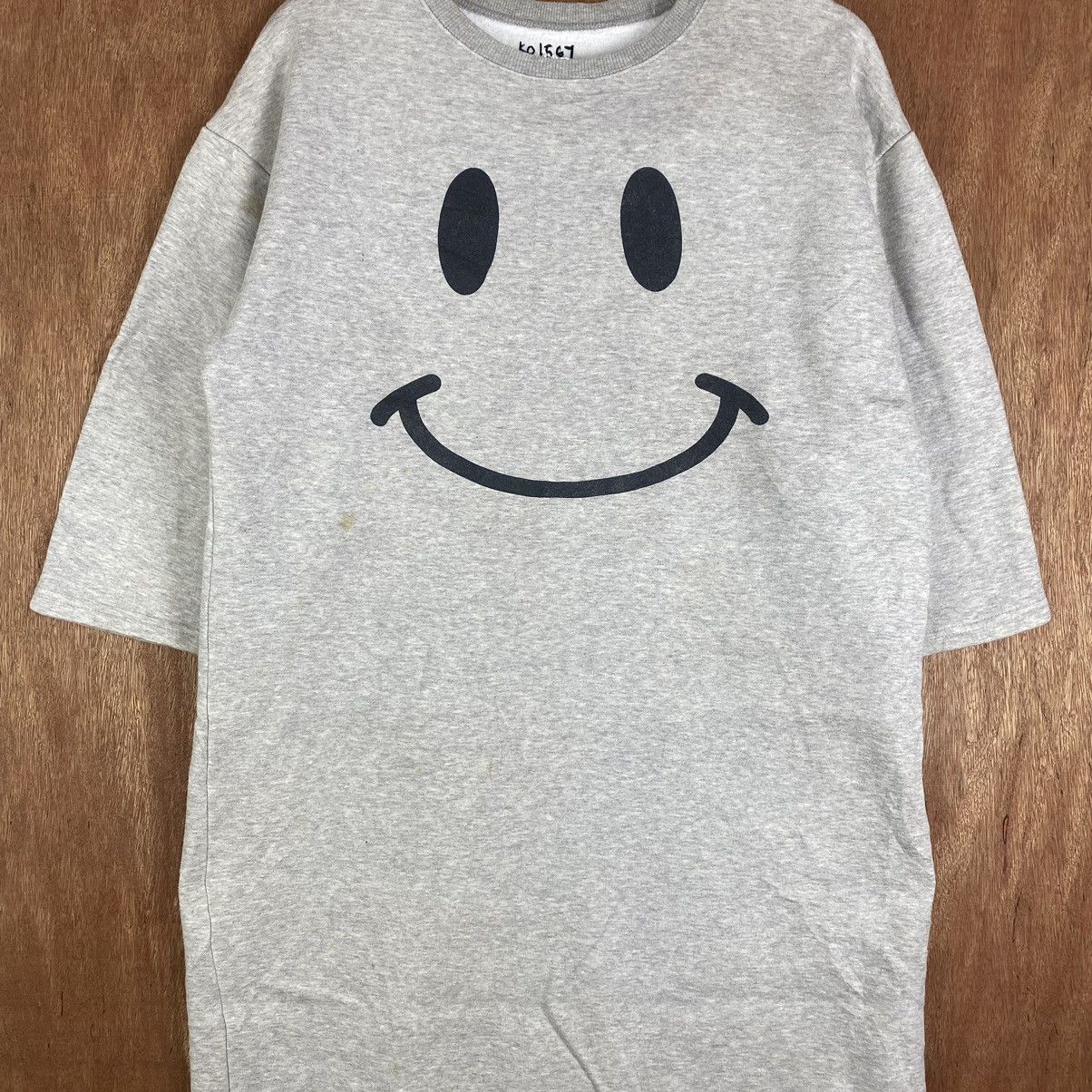 Japanese Brand × Vintage GOOK SMILE LIKE KURT COBAIN LONG SWEATSHIRT #K01567 Size US L / EU 52-54 / 3 - 4 Thumbnail