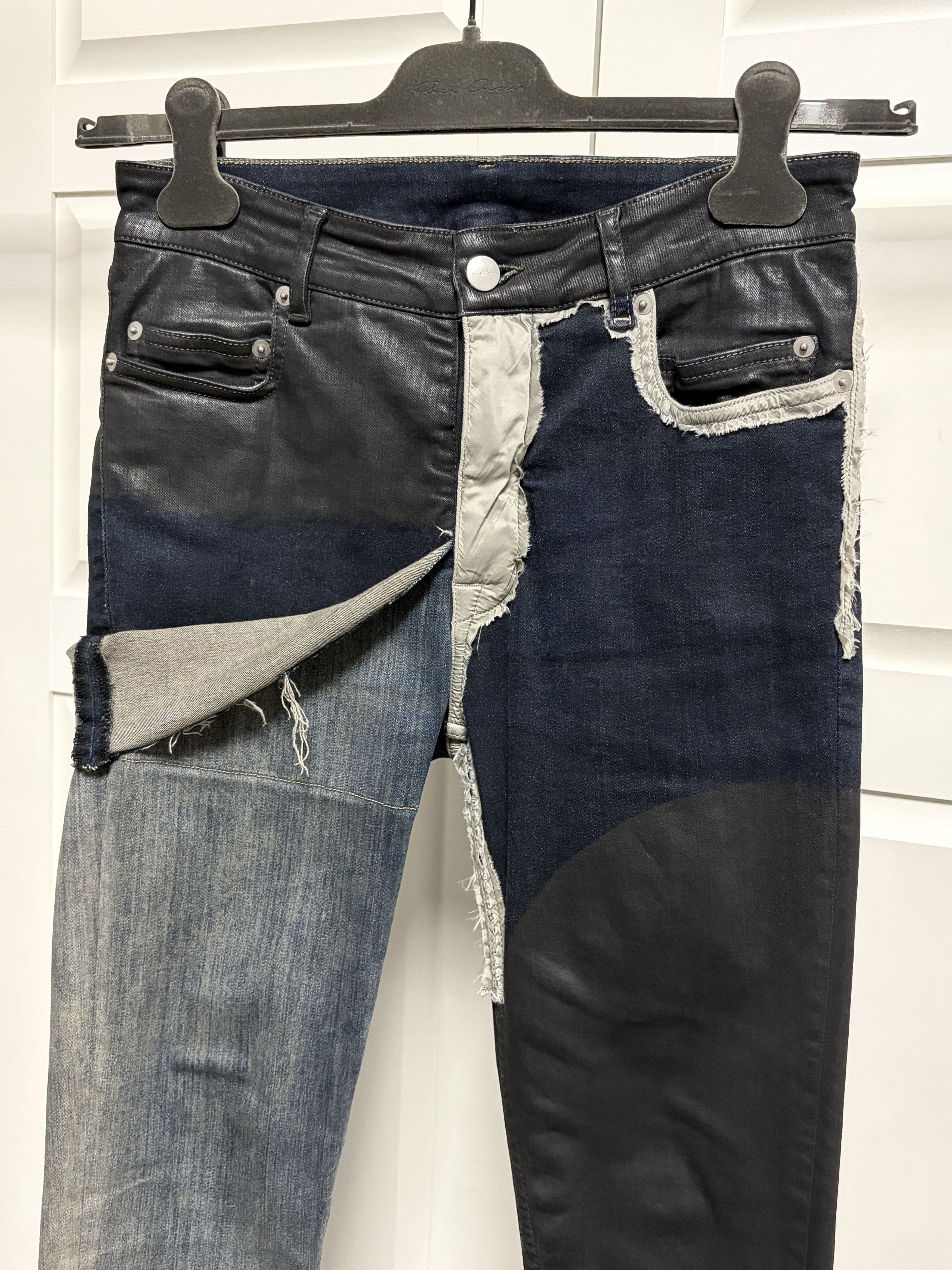 Rick Owens Rick Owens Mainline BABEL Tyrone Collage Denim Size US 28 / EU 44 - 3 Thumbnail