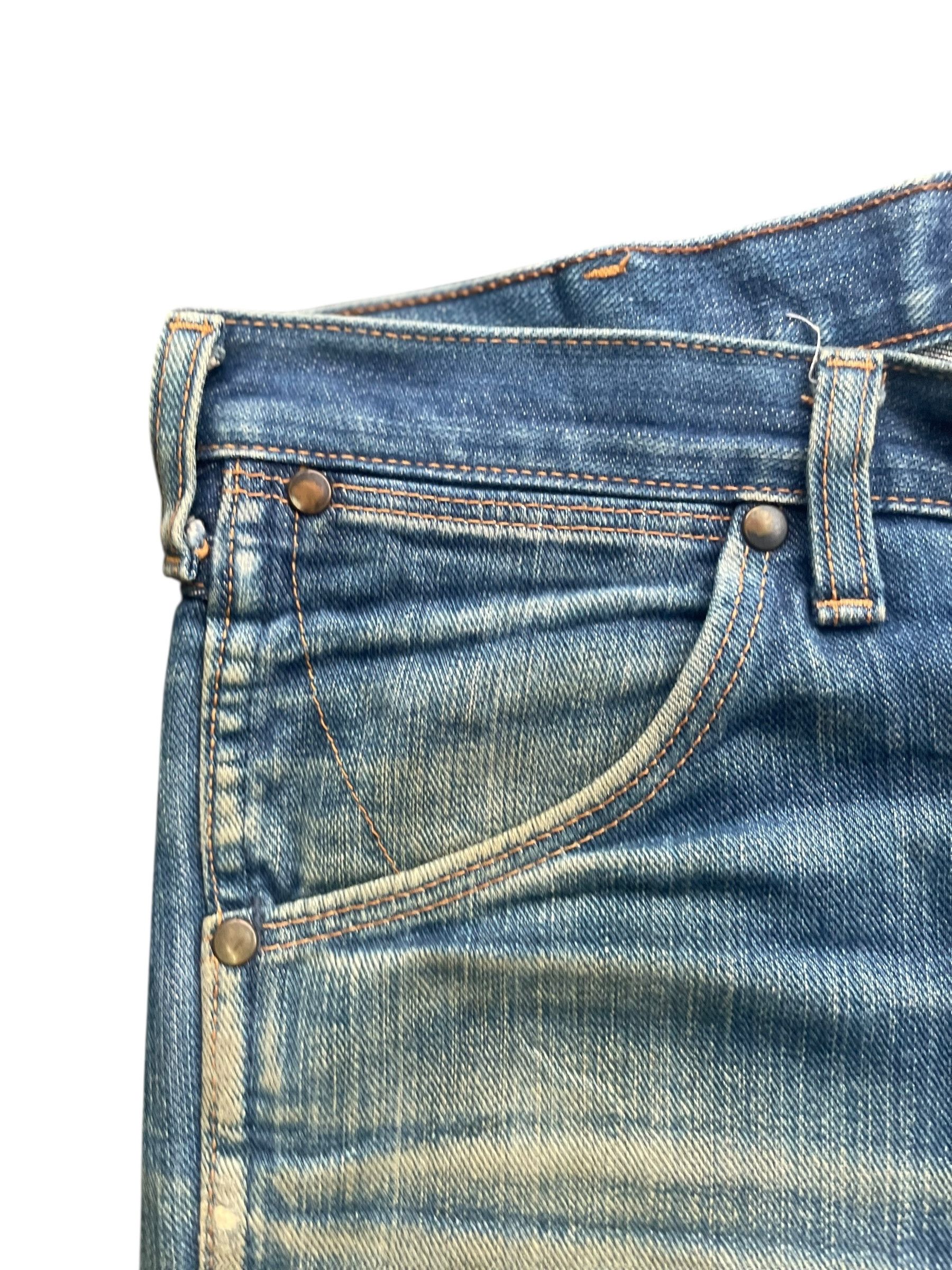 Wrangler Vintage Wrangler Flare Western Denim Size US 35 - 15 Thumbnail