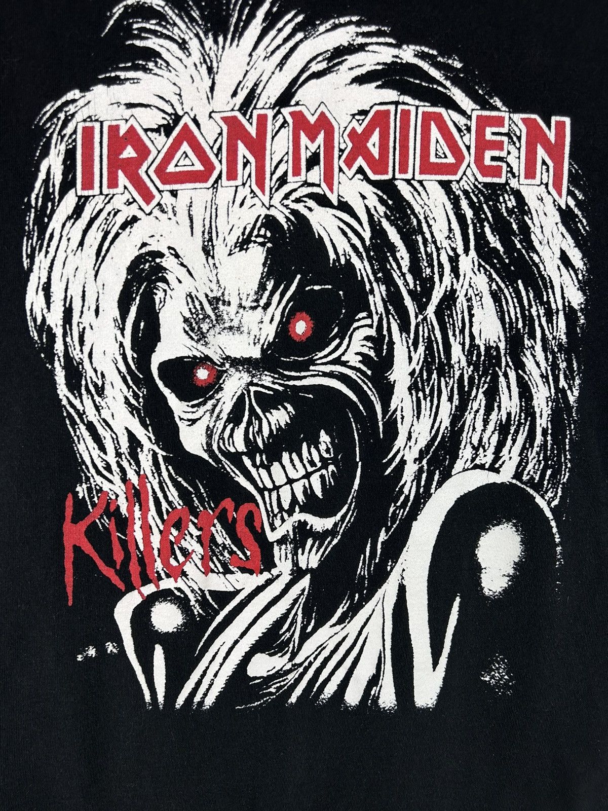 Band Tees 00s Vintage Iron Maiden Killers Eddie Album Cover T-Shirt Size US S / EU 44-46 / 1 - 2 Thumbnail