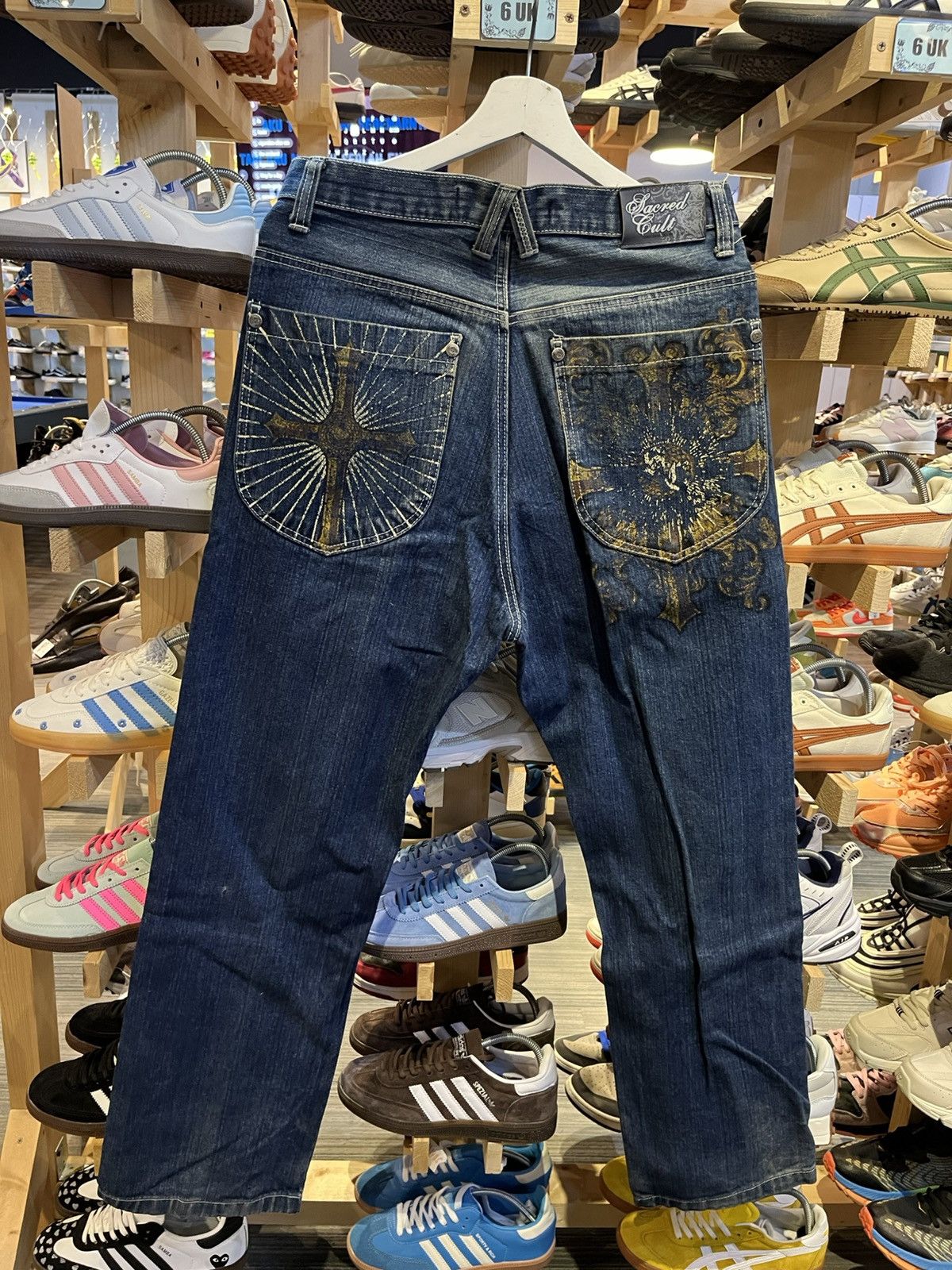 Affliction Sacred cult jeans cross Size US 32 / EU 48 - 9 Thumbnail