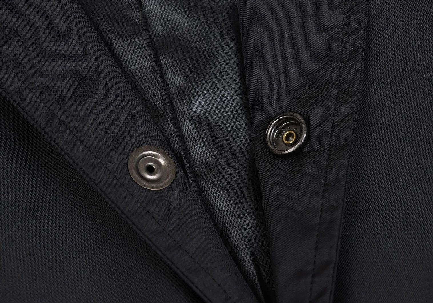 Ganryu Nylon Cape Coach Jacket in Black, Size S Size US S / EU 44-46 / 1 - 7 Thumbnail