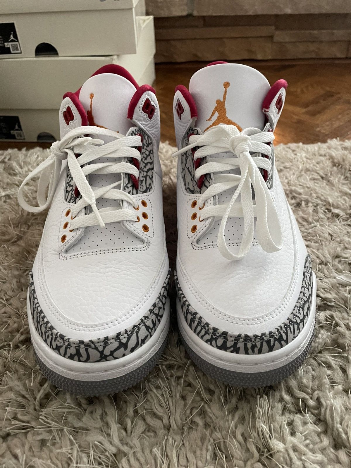 Jordan Brand Jordan 3 Cardinal Size US 8.5 / EU 41-42 - 4 Thumbnail