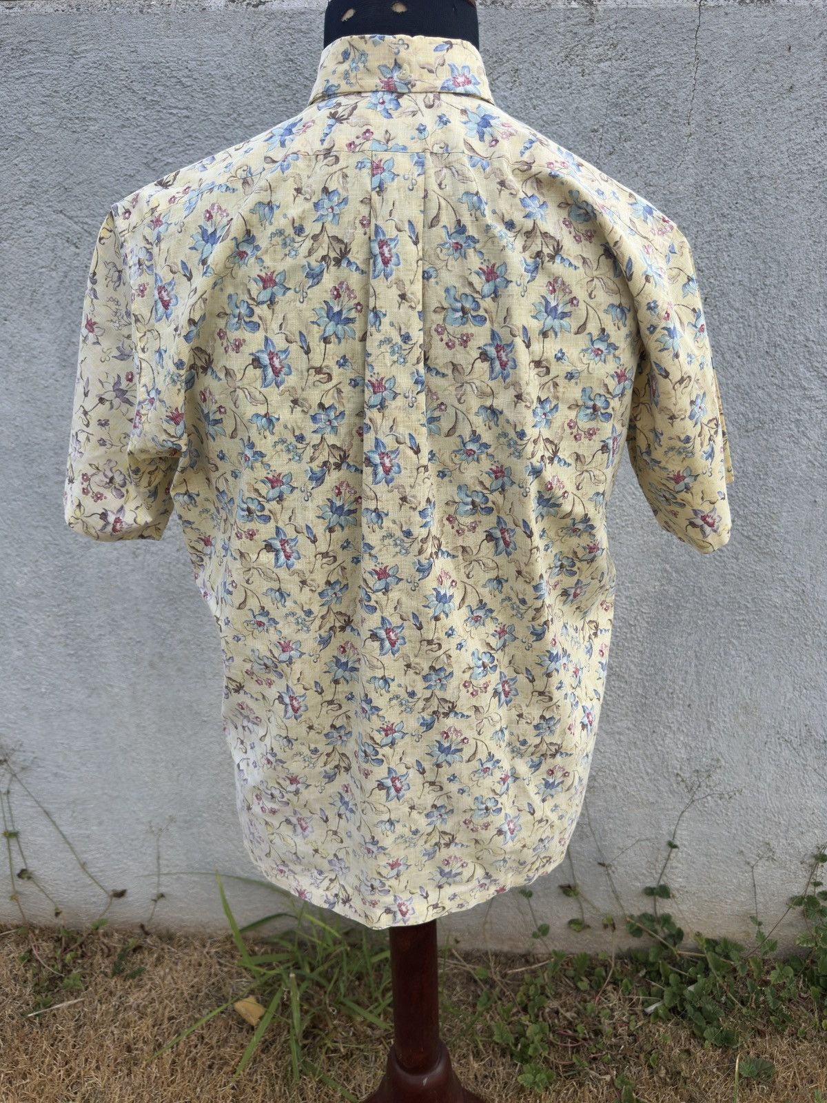 Reyn Spooner PreOwned Reyn Spooner Hawaiian Print Yellow Men's M Size US M / EU 48-50 / 2 - 2 Thumbnail