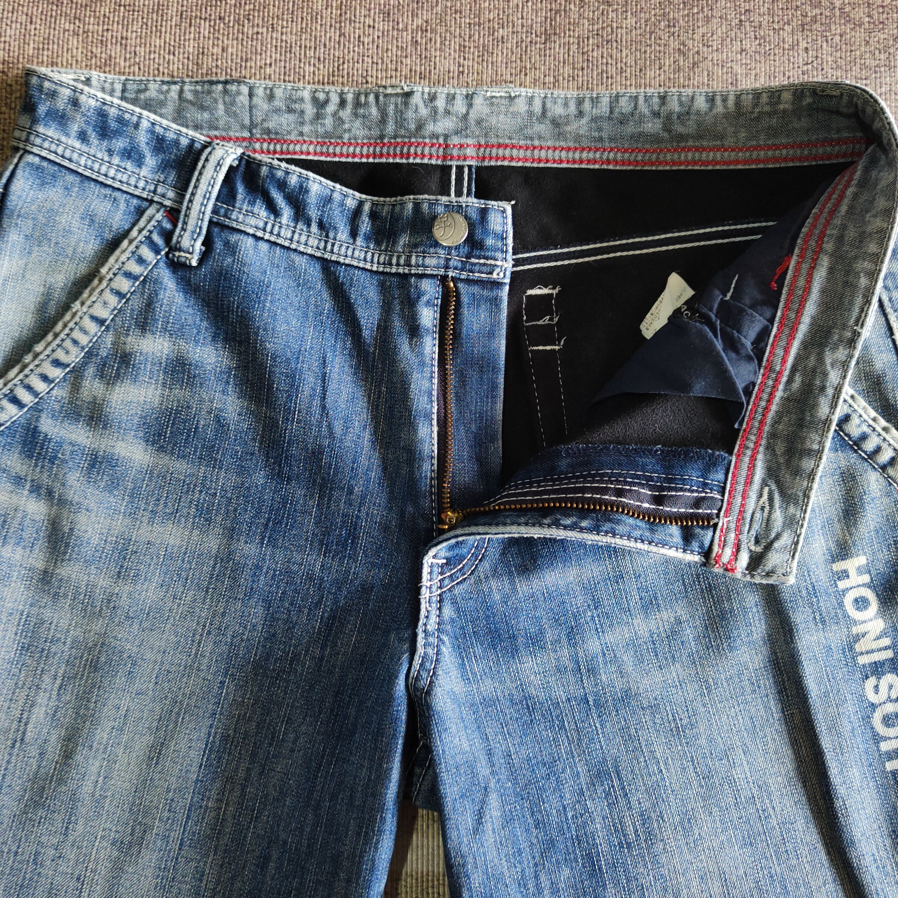 If Six Was Nine × Japanese Brand × Jean Charles De Castelbajac Jean Charles De Castelbajac Distressed Vintage 90s Jeans Size US 34 / EU 50 - 3 Thumbnail