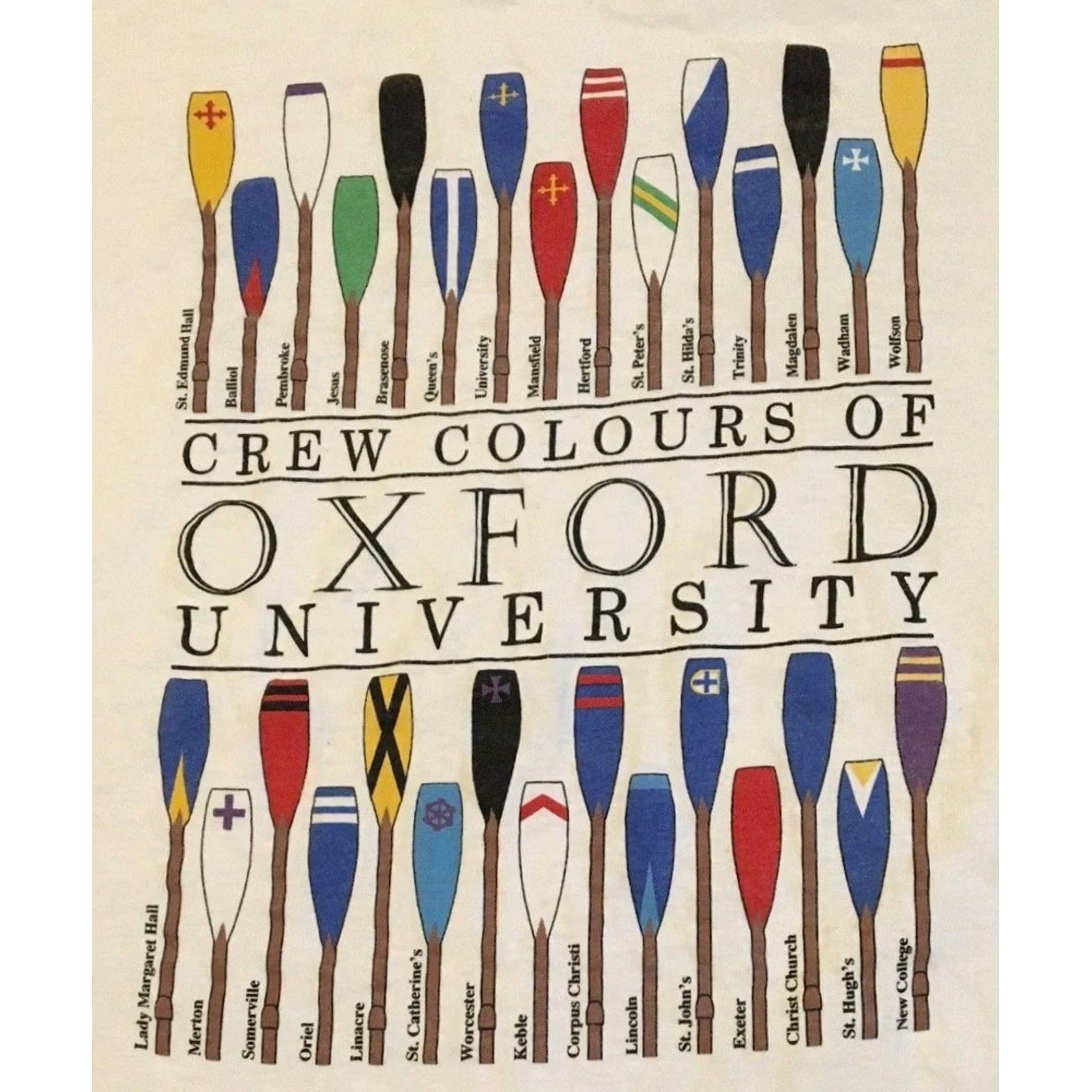 Vintage VINTAGE Oxford University Crew Shirt Mens Small White 90s College Grunge 3/4 Sleeve Graphic Tee Size US S / EU 44-46 / 1 - 2 Thumbnail