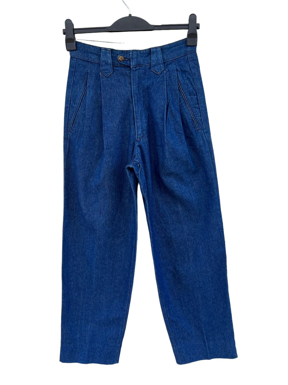 Valentino VALENTINO GARAVANI JEANS Air- Navy Baggy Denim Trouser Size US 28 / EU 44 - 6 Thumbnail