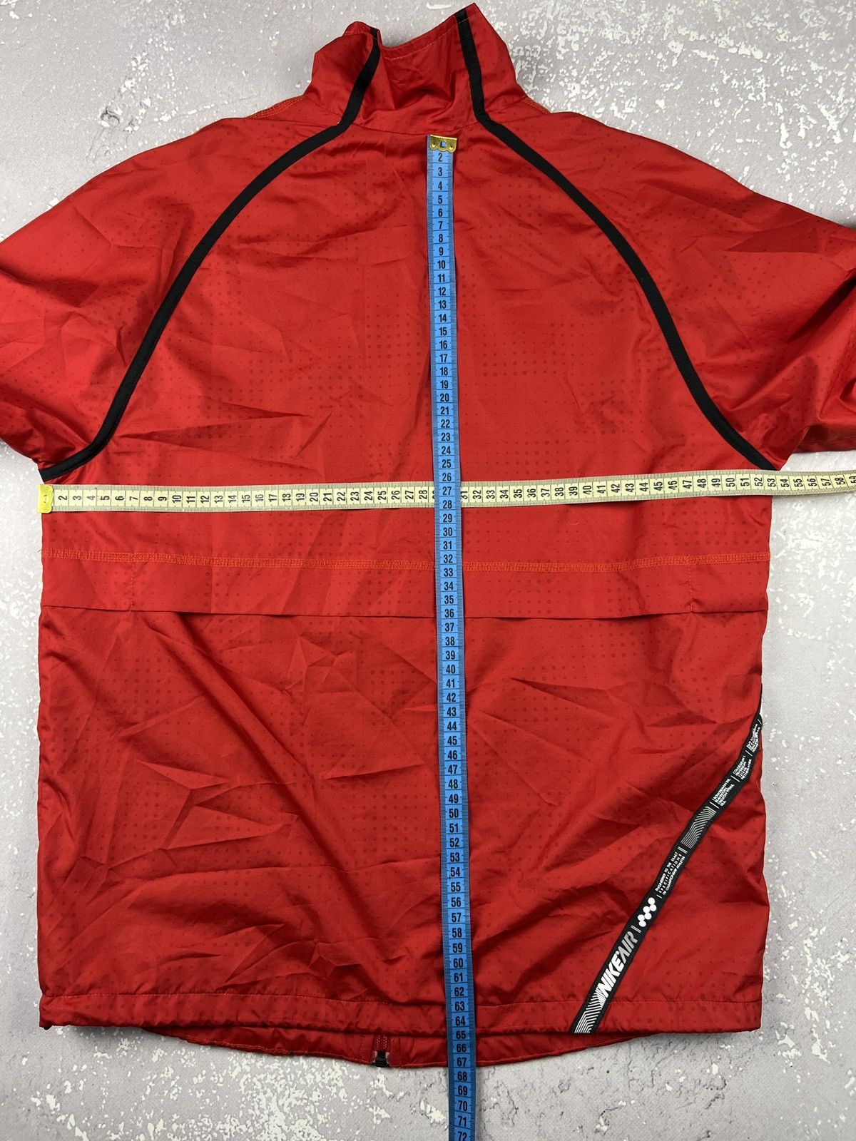 Nike Vintage Y2K Nike Air Track Top Wind Nylon Jacket Mens S Red Size US S / EU 44-46 / 1 - 9 Thumbnail