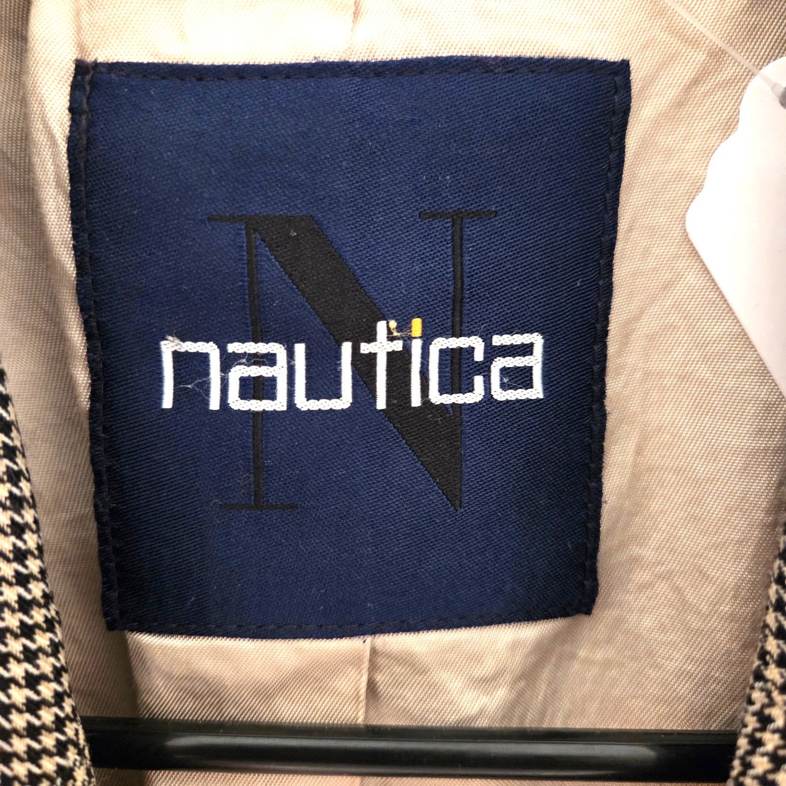 Nautica Nautica Houndstooth Suit Jacket-Men's Size 44R-Classic Style Size 44R - 5 Thumbnail