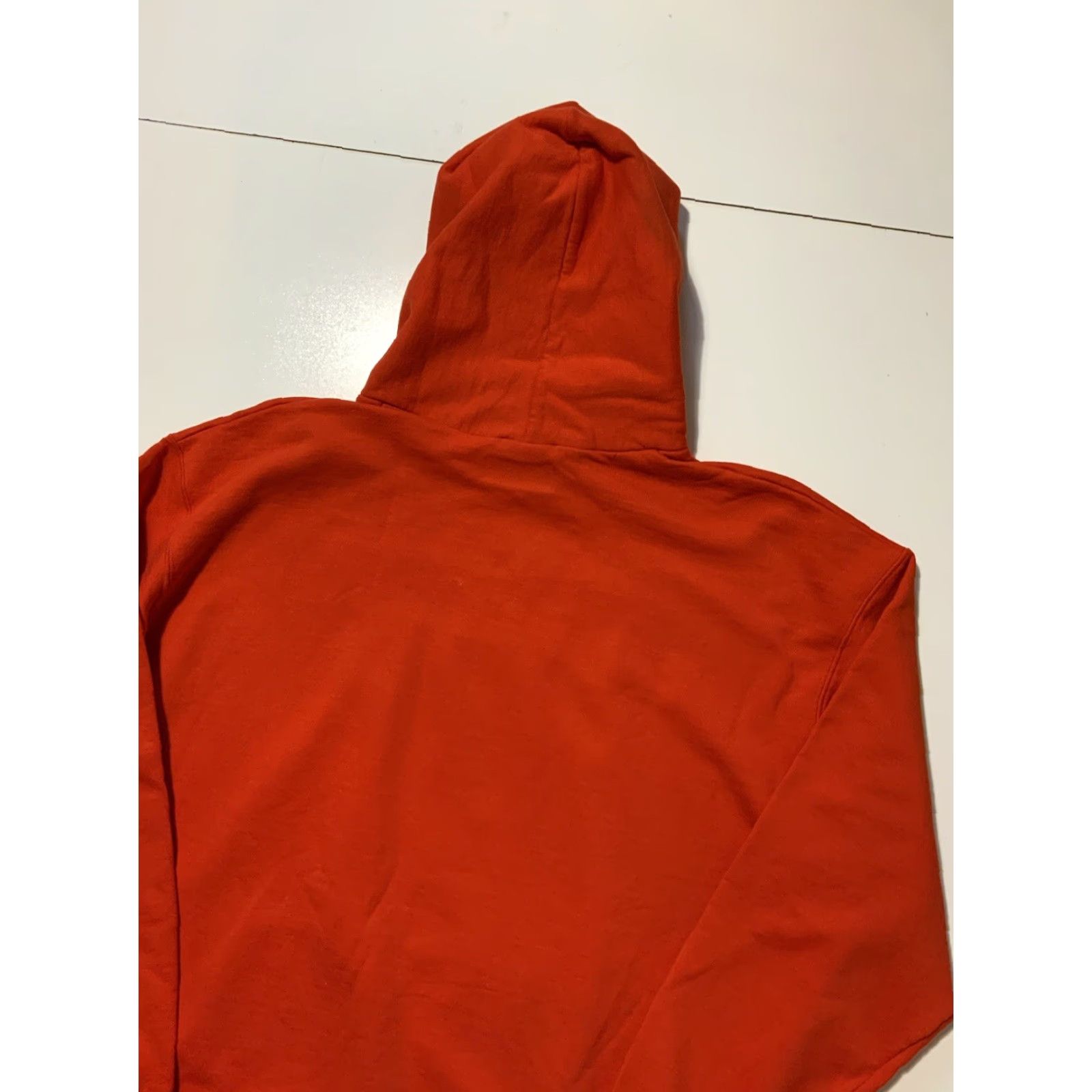 Champion VINTAGE Champion Hoodie Men's Orange 2XL Locker Room Wocker Room Wock Lean Double Cup Pullover 58 Chest 31 Shoulder to Hem Size US XXL / EU 58 / 5 - 4 Thumbnail
