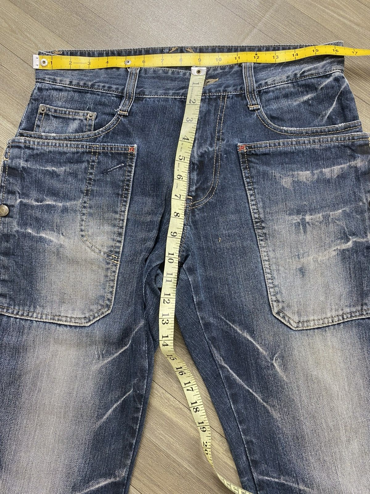 PPFM 2000s PPFM x Platation The Dessert Fox Multipocket Jeans Size US 32 / EU 48 - 18 Thumbnail