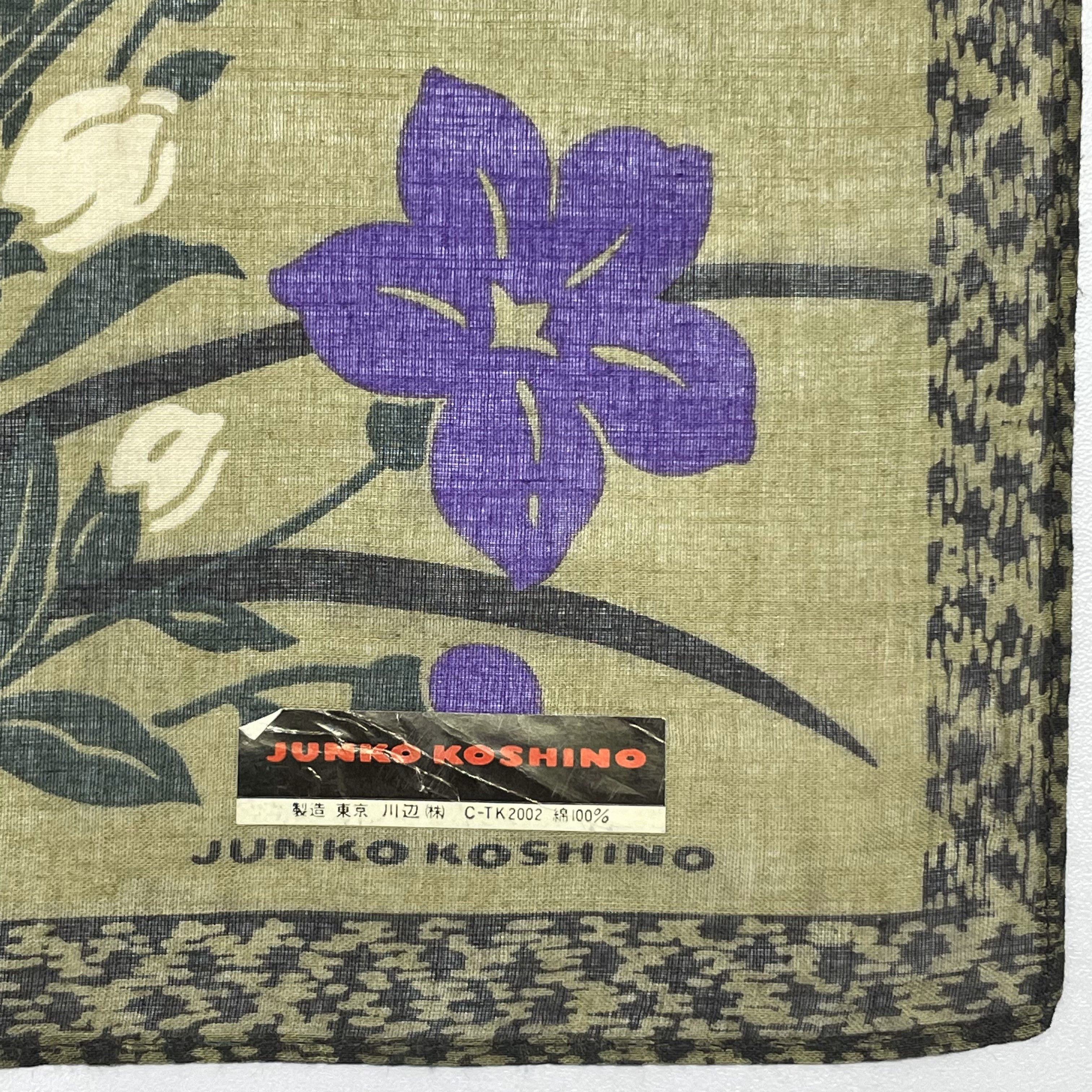 Japanese Brand Junko Koshino Handkerchief / Neckerchief / Bandana - 4324 Size ONE SIZE - 4 Thumbnail