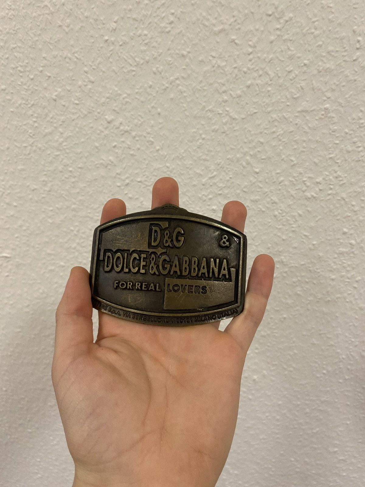 Dolce & Gabbana × Vintage Dolce Gabbana “For Lovers” vintage belt 90s Size ONE SIZE - 5 Thumbnail