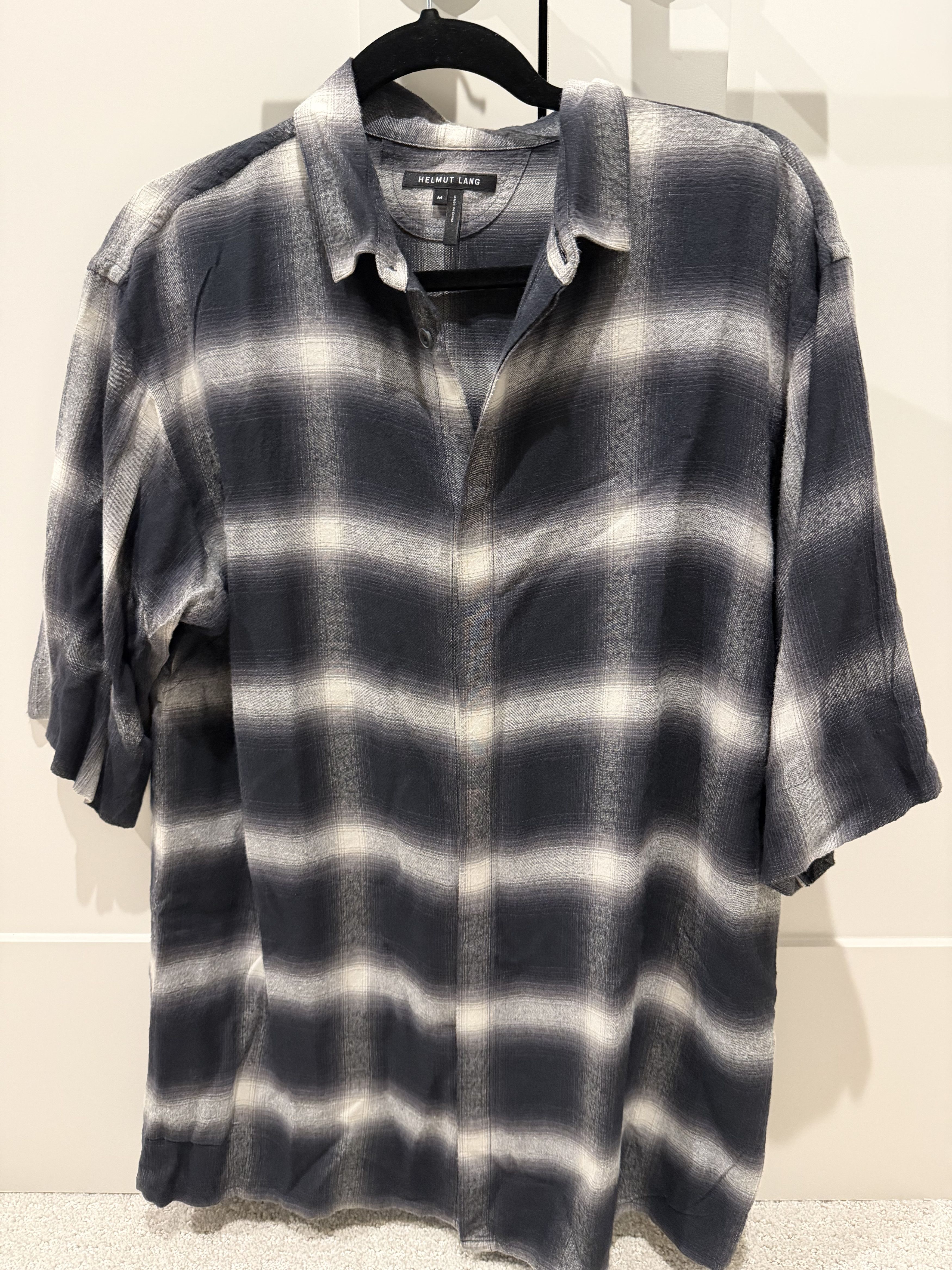 Helmut Lang Helmut Lang Flannel Short sleeve Size US M / EU 48-50 / 2 - 1 Thumbnail