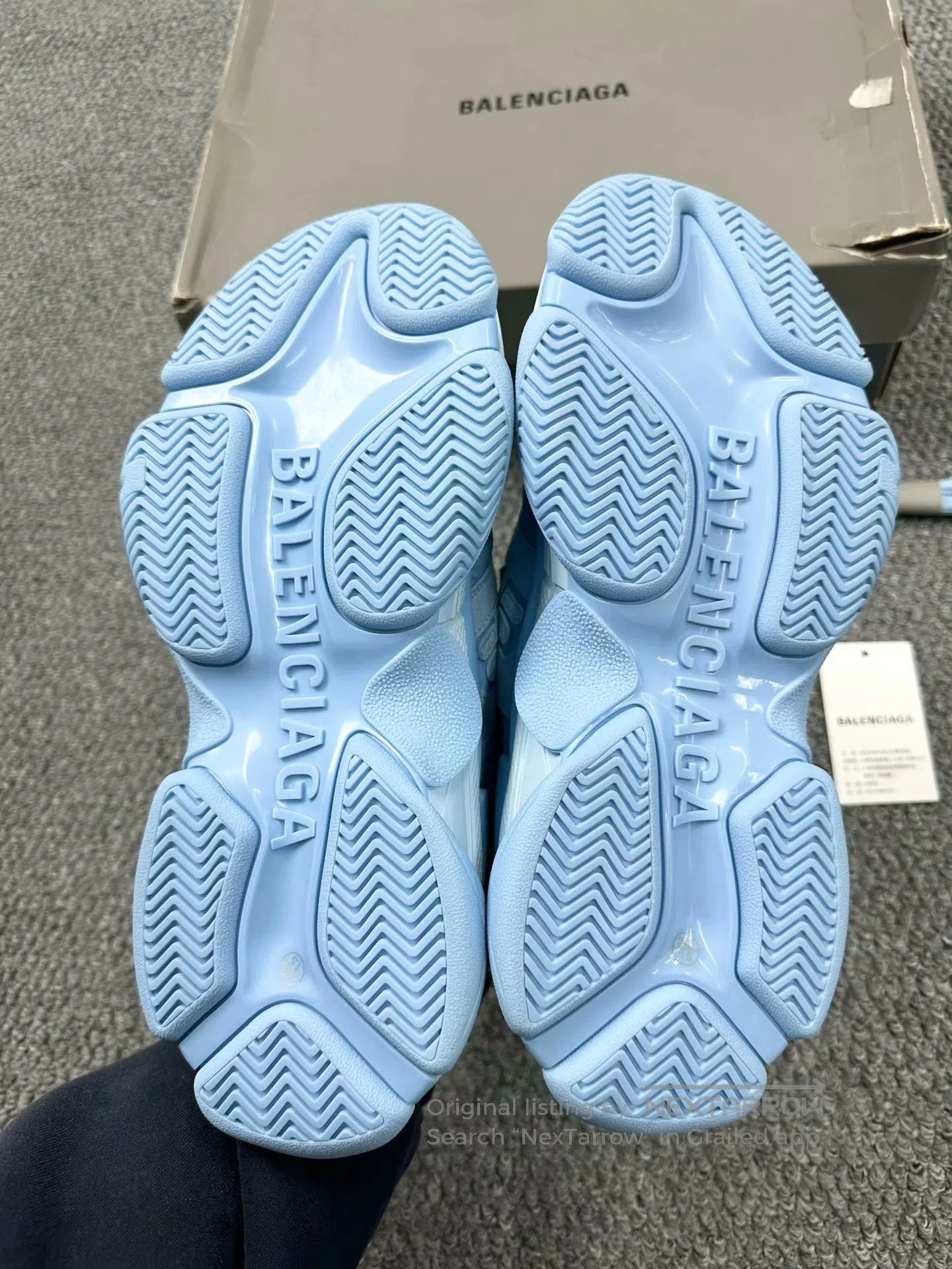 Balenciaga Balenciaga Blue Dad Shoes| Size US 7.5 / IT 37.5 - 5 Thumbnail