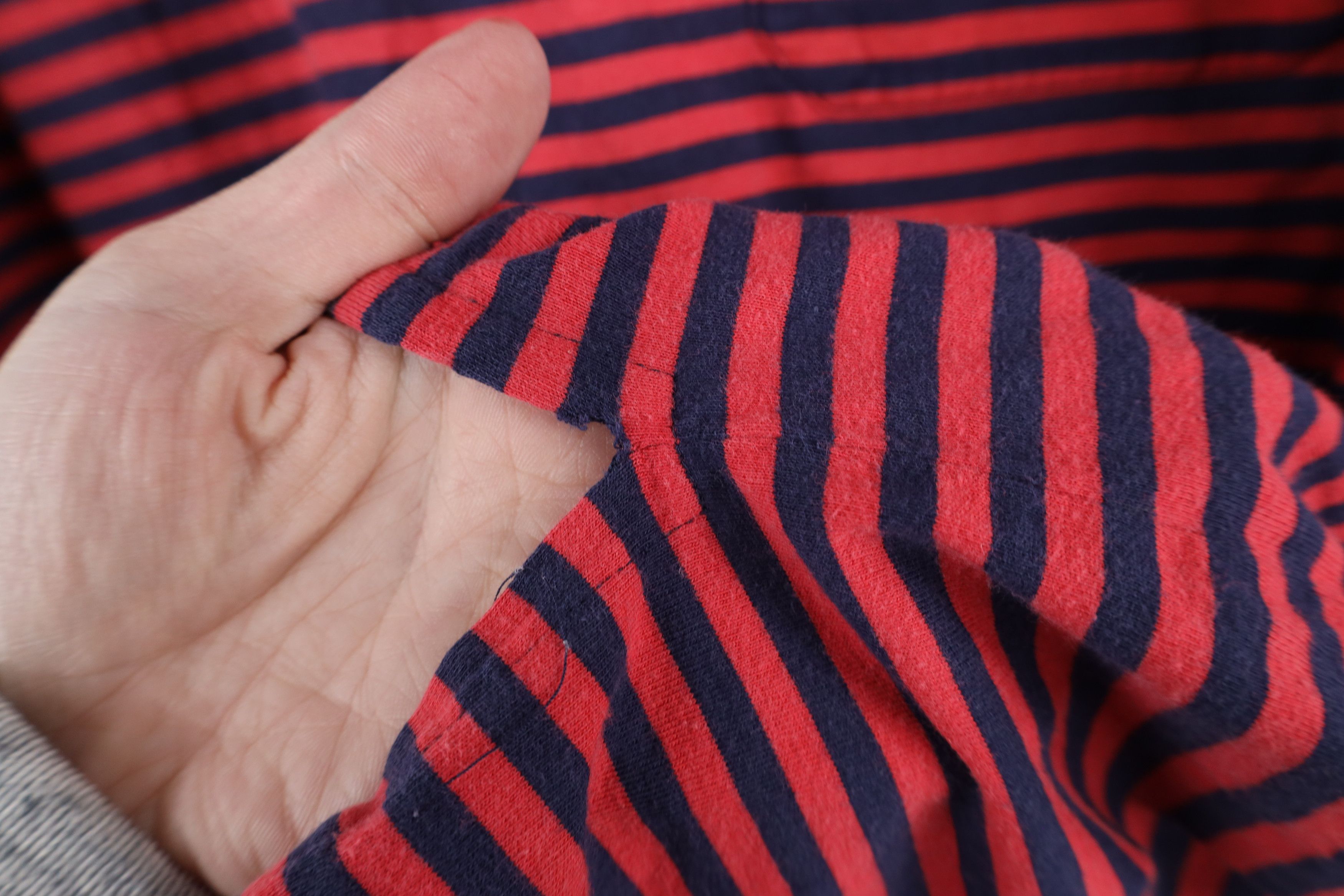 Christian Dior Monsieur × Vintage Vintage 90s Christian Dior Spell Out Striped Polo Shirt Size US M / EU 48-50 / 2 - 9 Thumbnail
