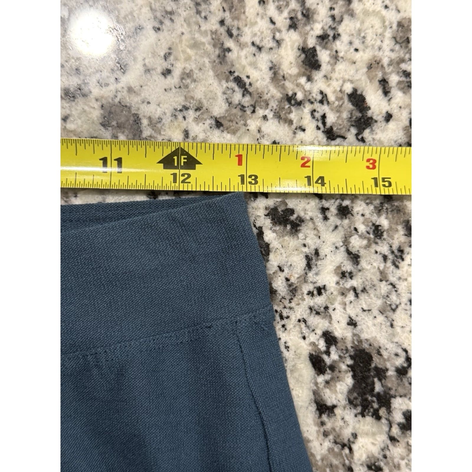 Eileen Fisher VINTAGE Eileen Fisher Women's Ankle Pants Slim Tapered Crepe Stretch Green 2XS Casual Office Size 26" / US 2 / IT 38 - 4 Thumbnail