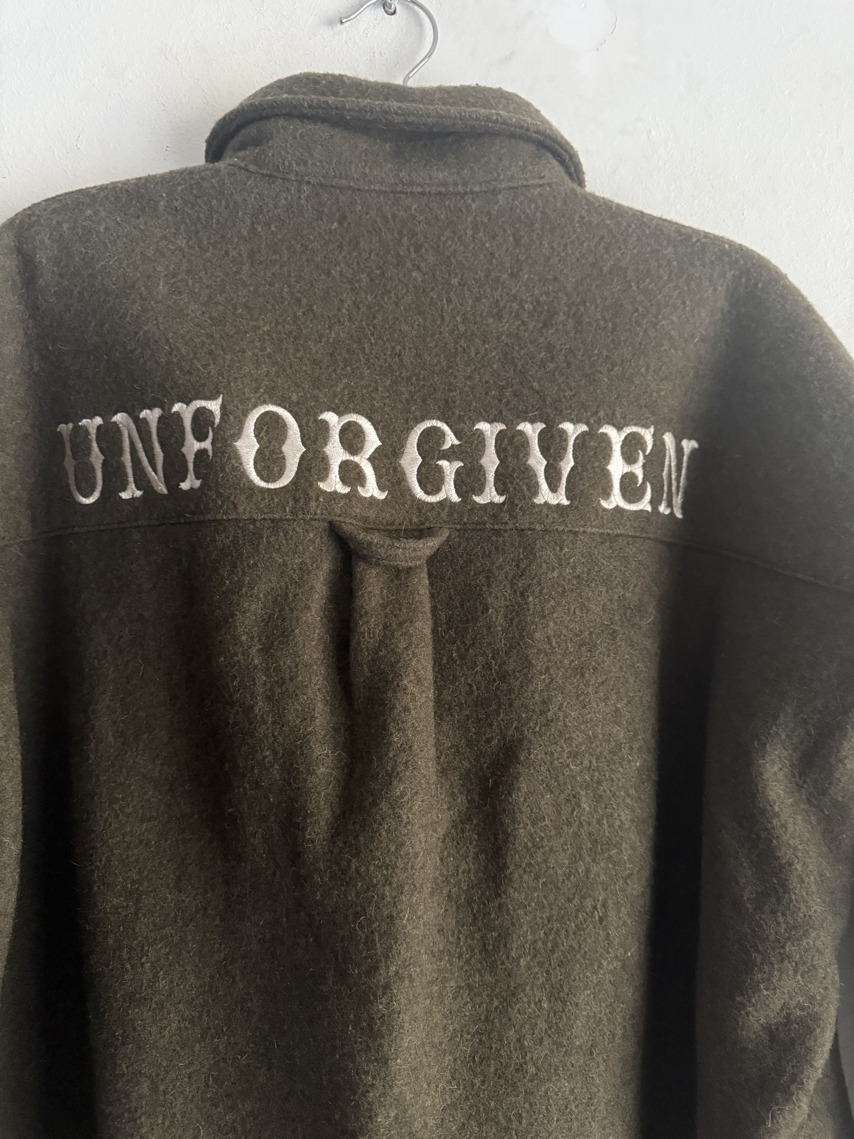 READYMADE Embroidered Boiled Wool Quilted Overshirt Size US M / EU 48-50 / 2 - 12 Thumbnail