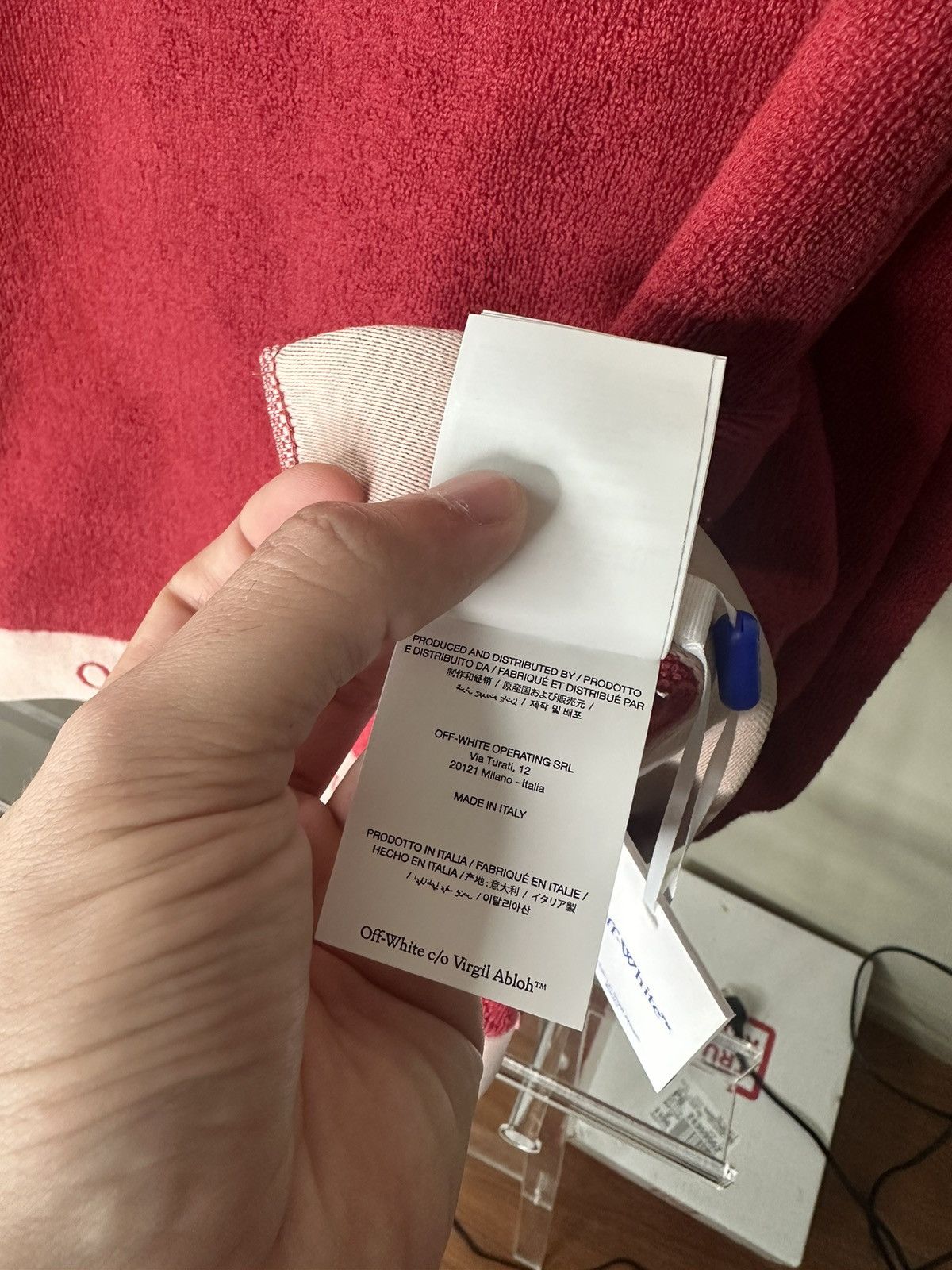 Off-White Off White x Jondal Beach Towel Size ONE SIZE - 9 Thumbnail