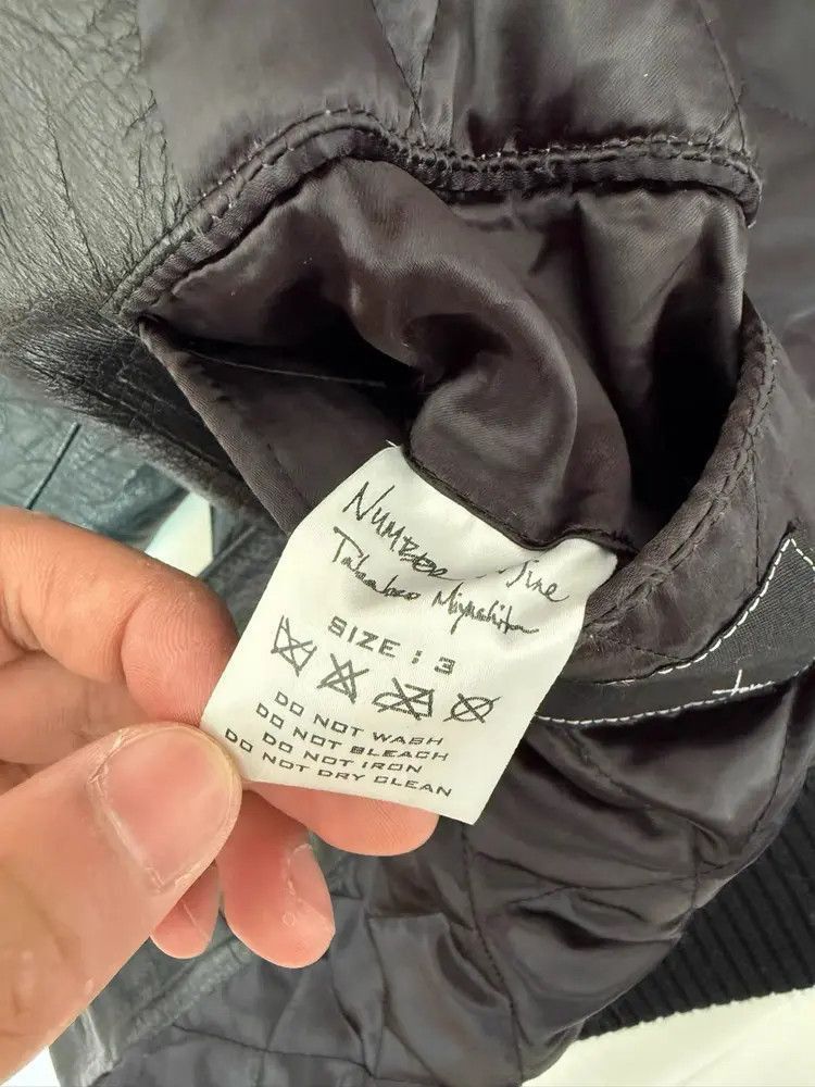 Number (N)ine Number (N)ine Sz 3 Number Nine 04AW Runway Biker Jacket-25 Size US L / EU 52-54 / 3 - 5 Thumbnail