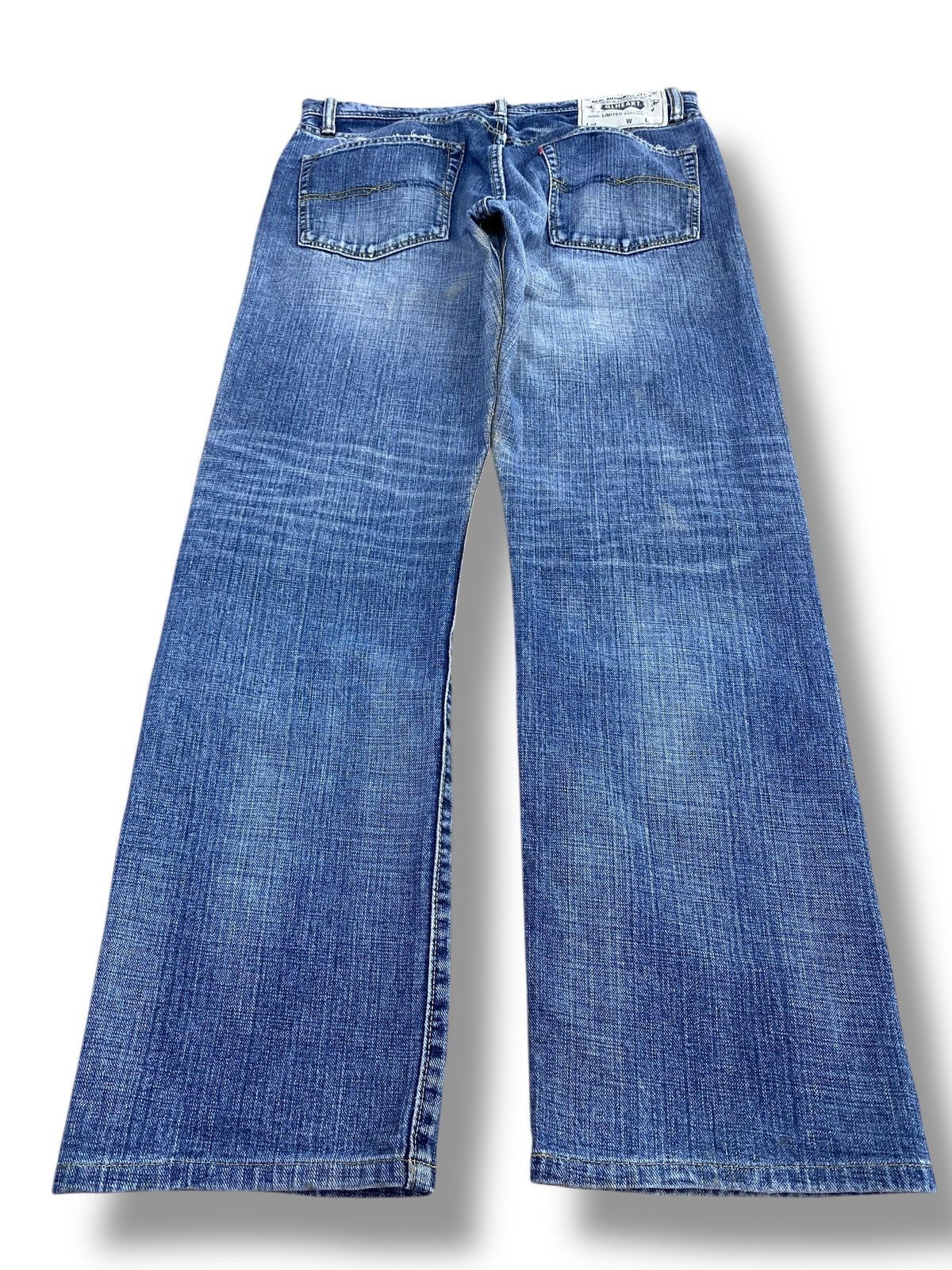 Japanese Brand Japanese Brand Rusty Faded Wash Style Loose Jeans Size US 34 / EU 50 - 3 Thumbnail