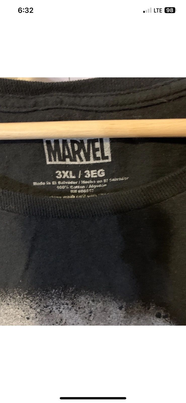 Marvel Comics The Punisher mens sz 3XL black t shirt skull marvel comics Size US XXL / EU 58 / 5 - 2 Thumbnail