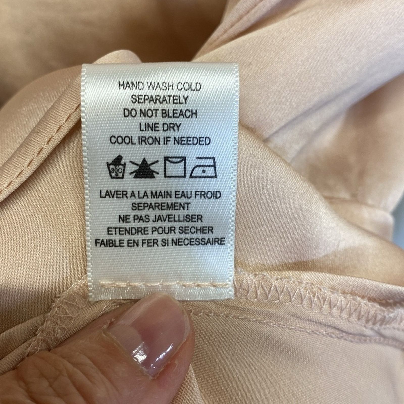 Other Silky soft, blush coke faux wrap top Size XS / US 0-2 / IT 36-38 - 7 Thumbnail