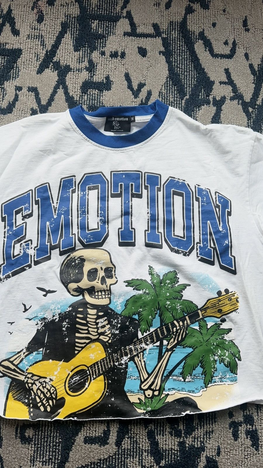 Other Mixed Emotions Cropped Tee Size US M / EU 48-50 / 2 - 2 Thumbnail