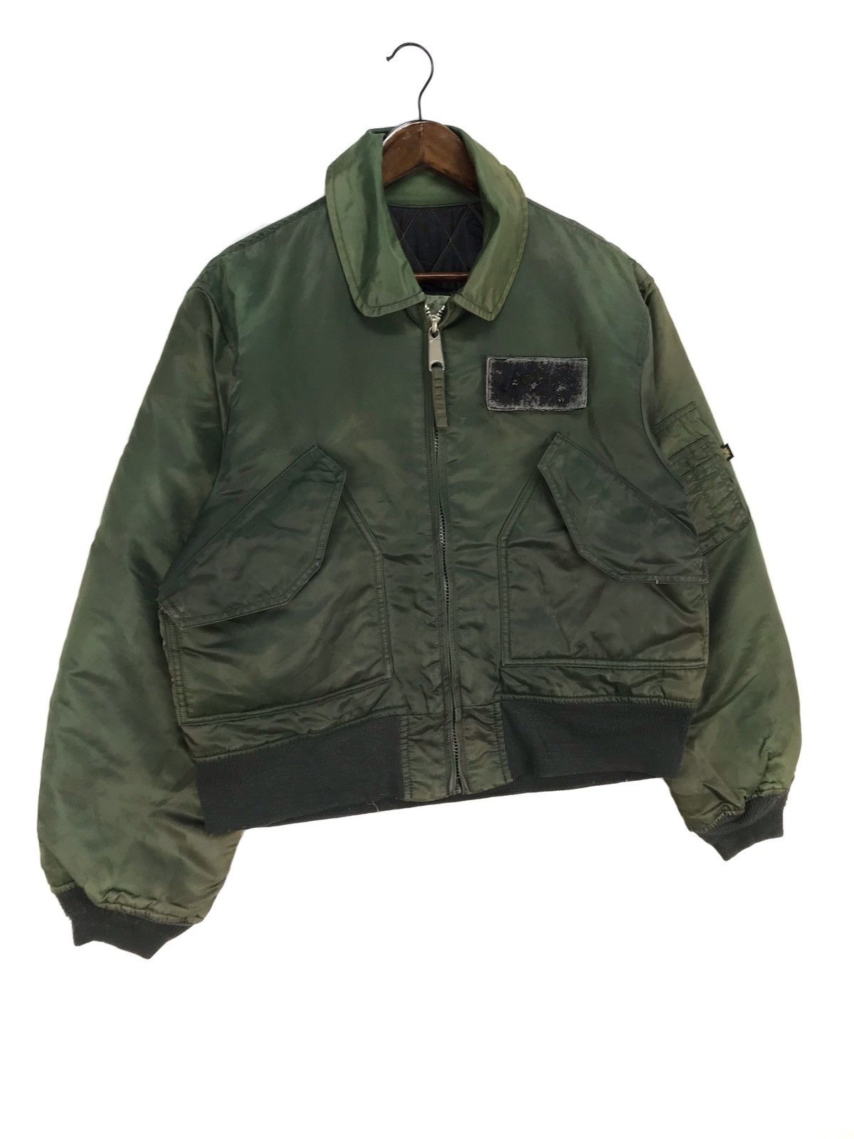 Vintage 🔥RARE🔥VINTAGE MILITARY FLIGHT JACKET Size US L / EU 52-54 / 3 - 2 Thumbnail