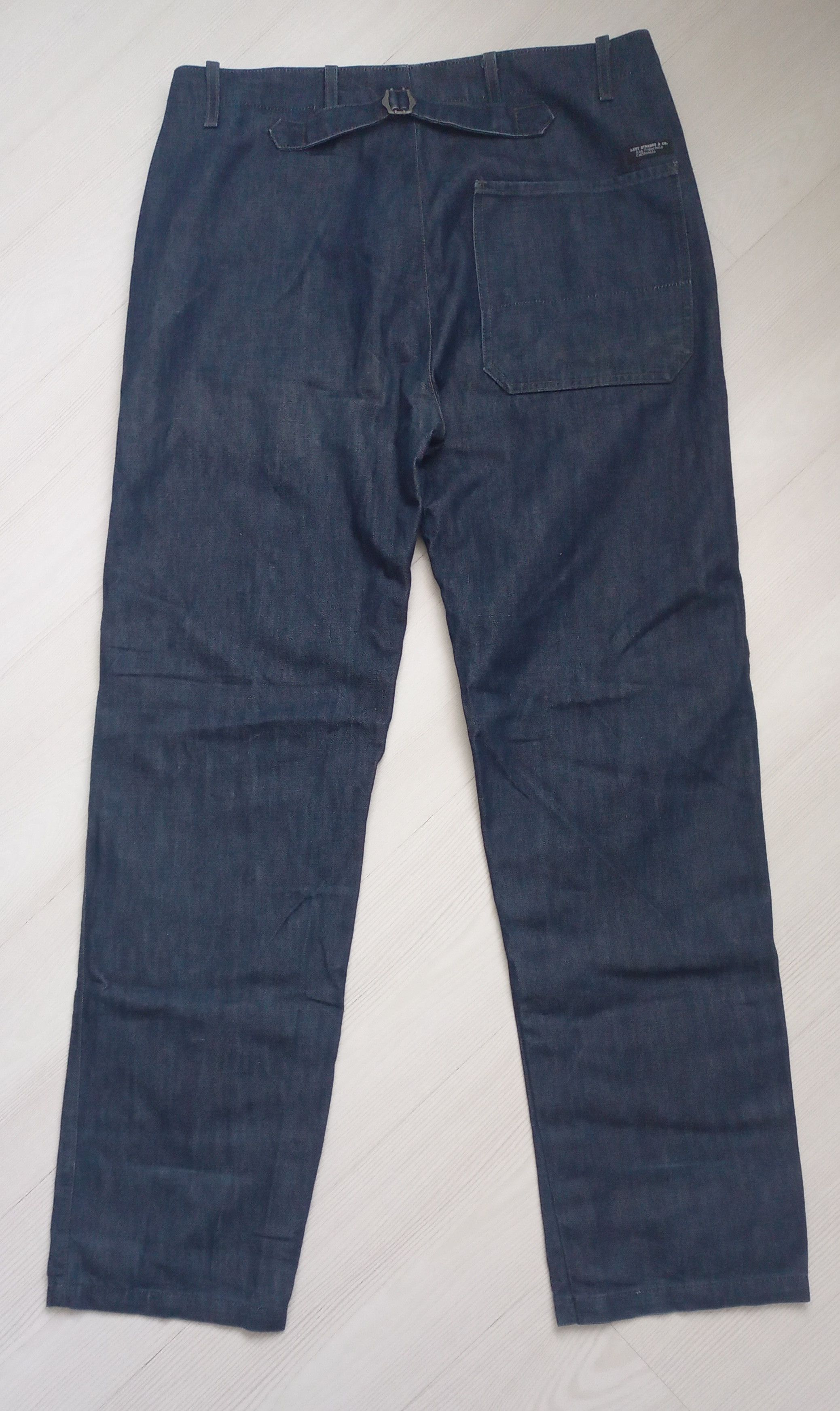 Levi's 1999 Levi’s RED 1st Gen All-Duty Cinch Back Denim Indigo W36 Size US 36 / EU 52 - 10 Thumbnail