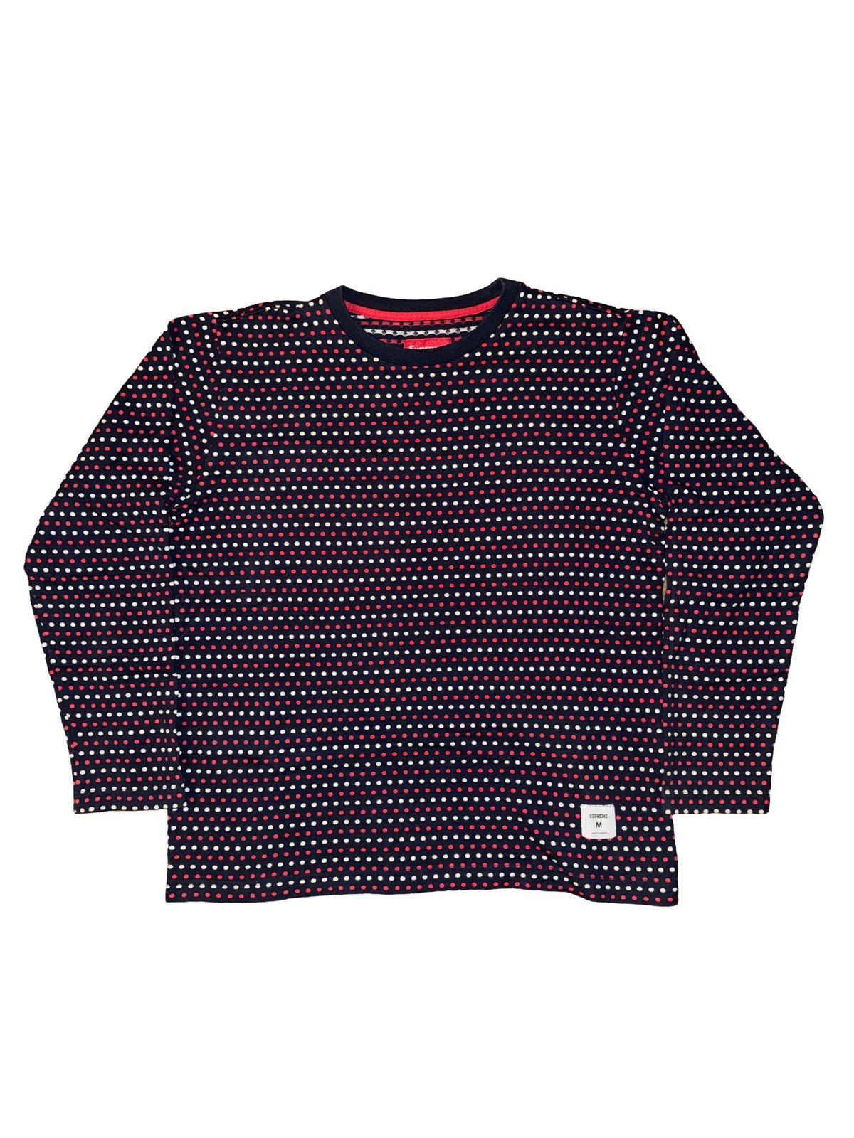 Supreme Supreme Polka Dot Long Sleeve FW09 Size US M / EU 48-50 / 2 - 1 Thumbnail